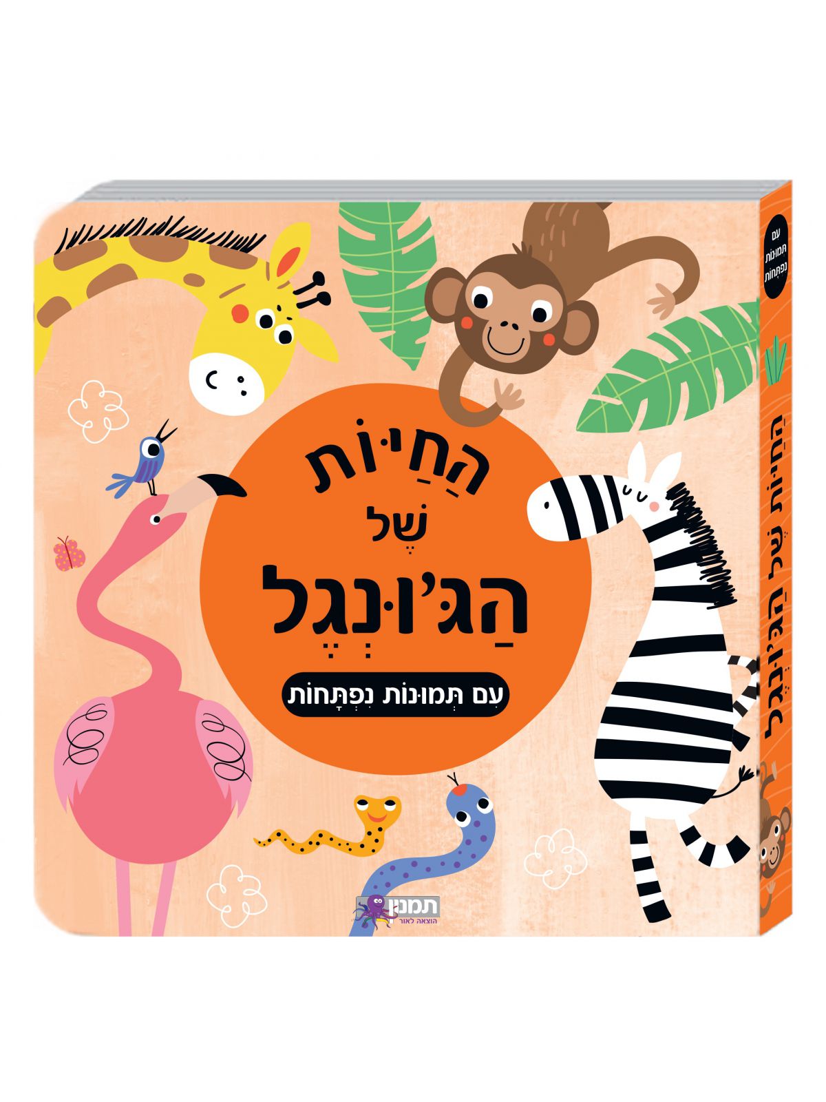 החיות של הג’ונגל עם תמונות נפתחות