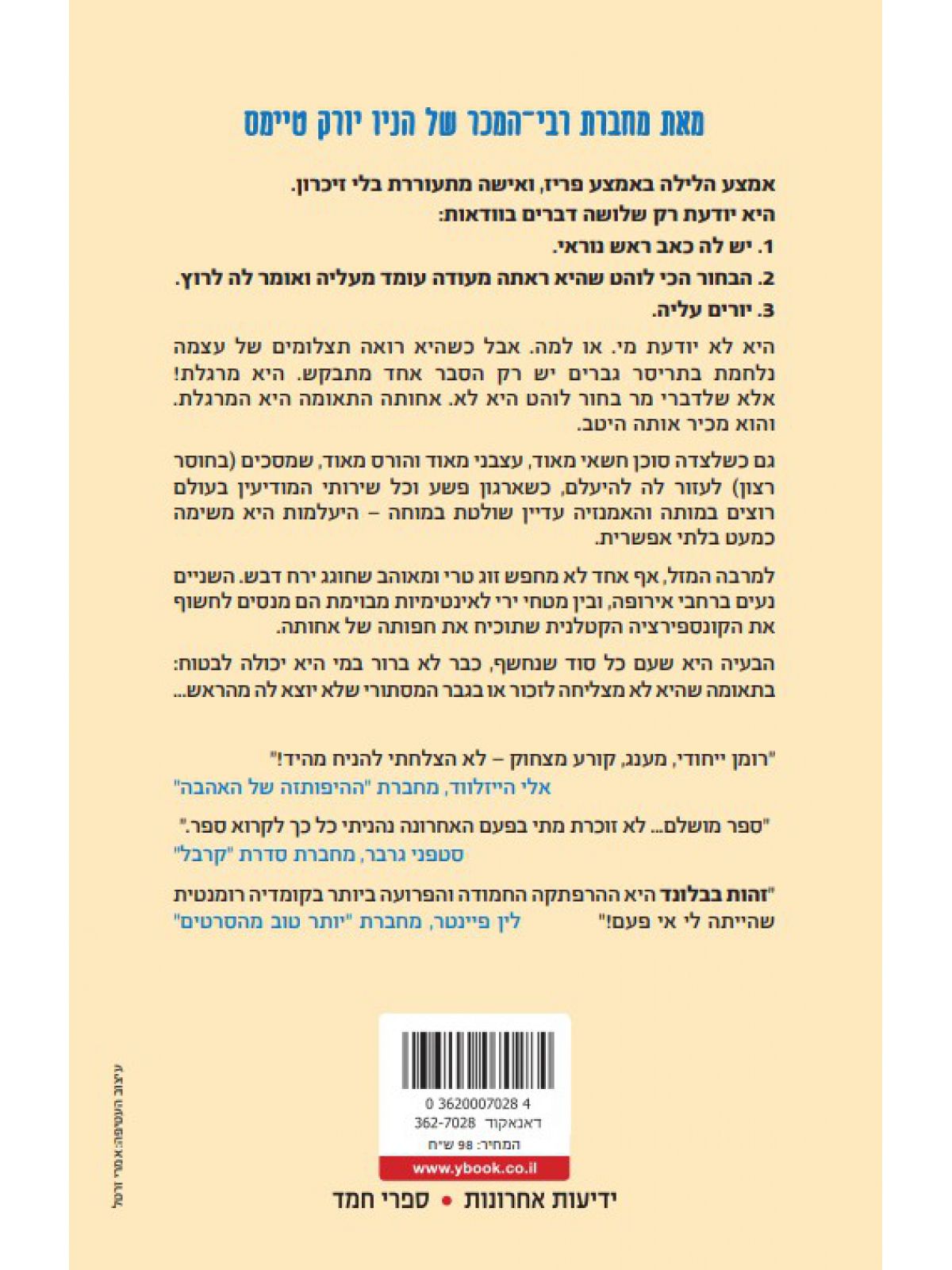 זהות בבלונד