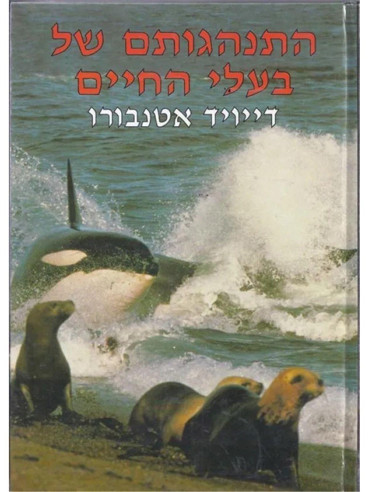 התנהגותם של בעלי החיים