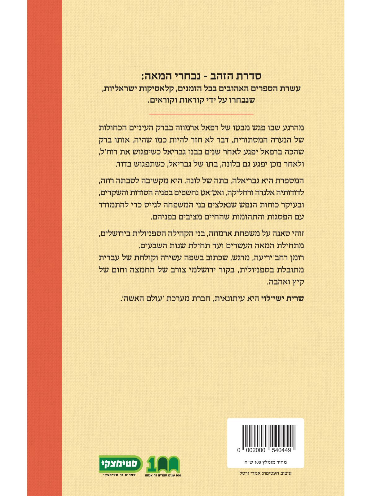 מלכת היופי של ירושלים  נבחרי ה-100 שנה