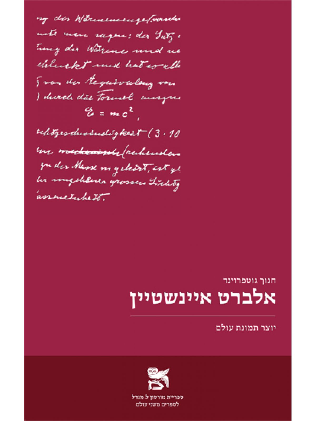 אלברט איינשטיין יוצר תמונת עולם