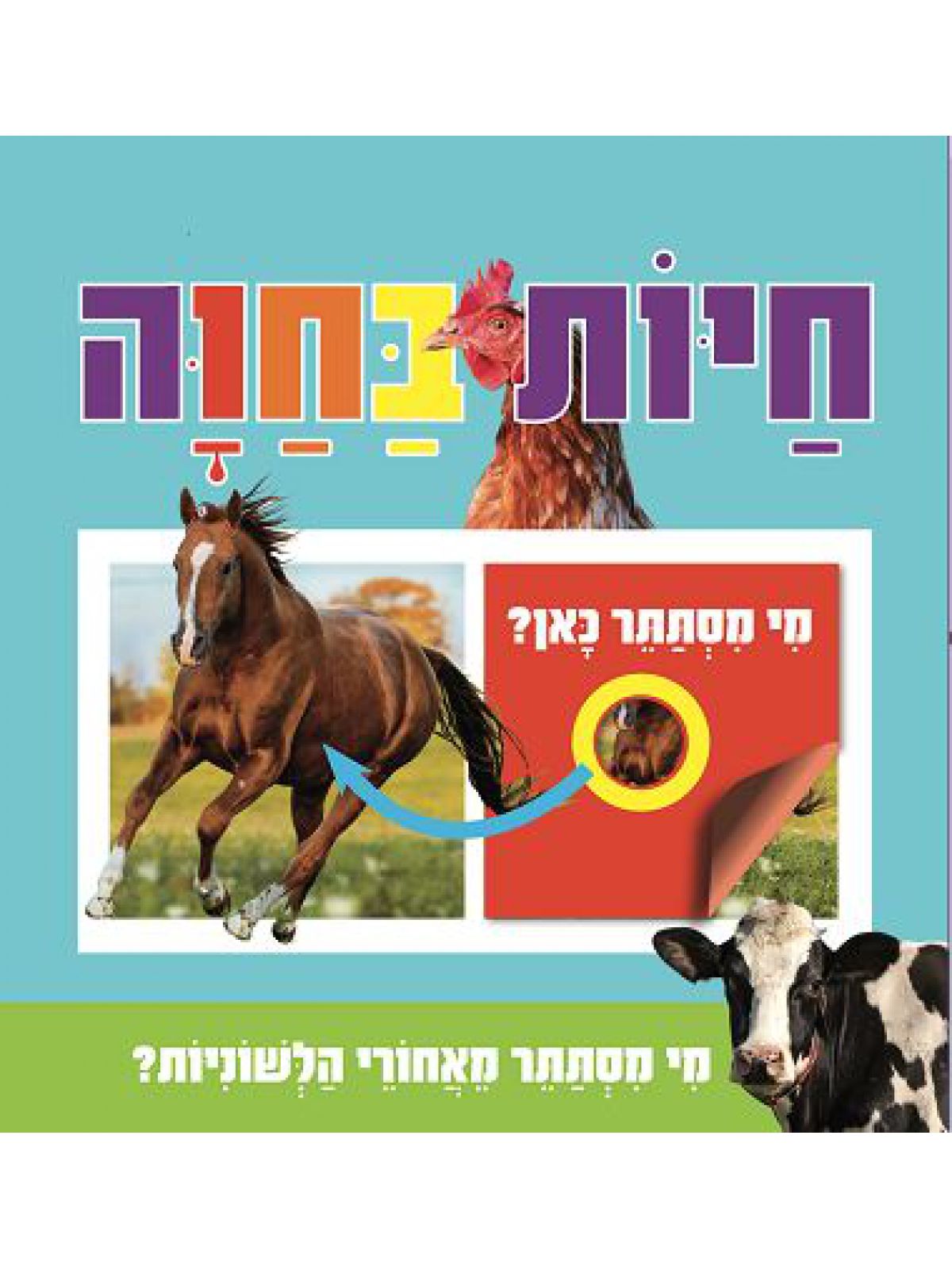 מי מסתתר כאן חיות בחוה