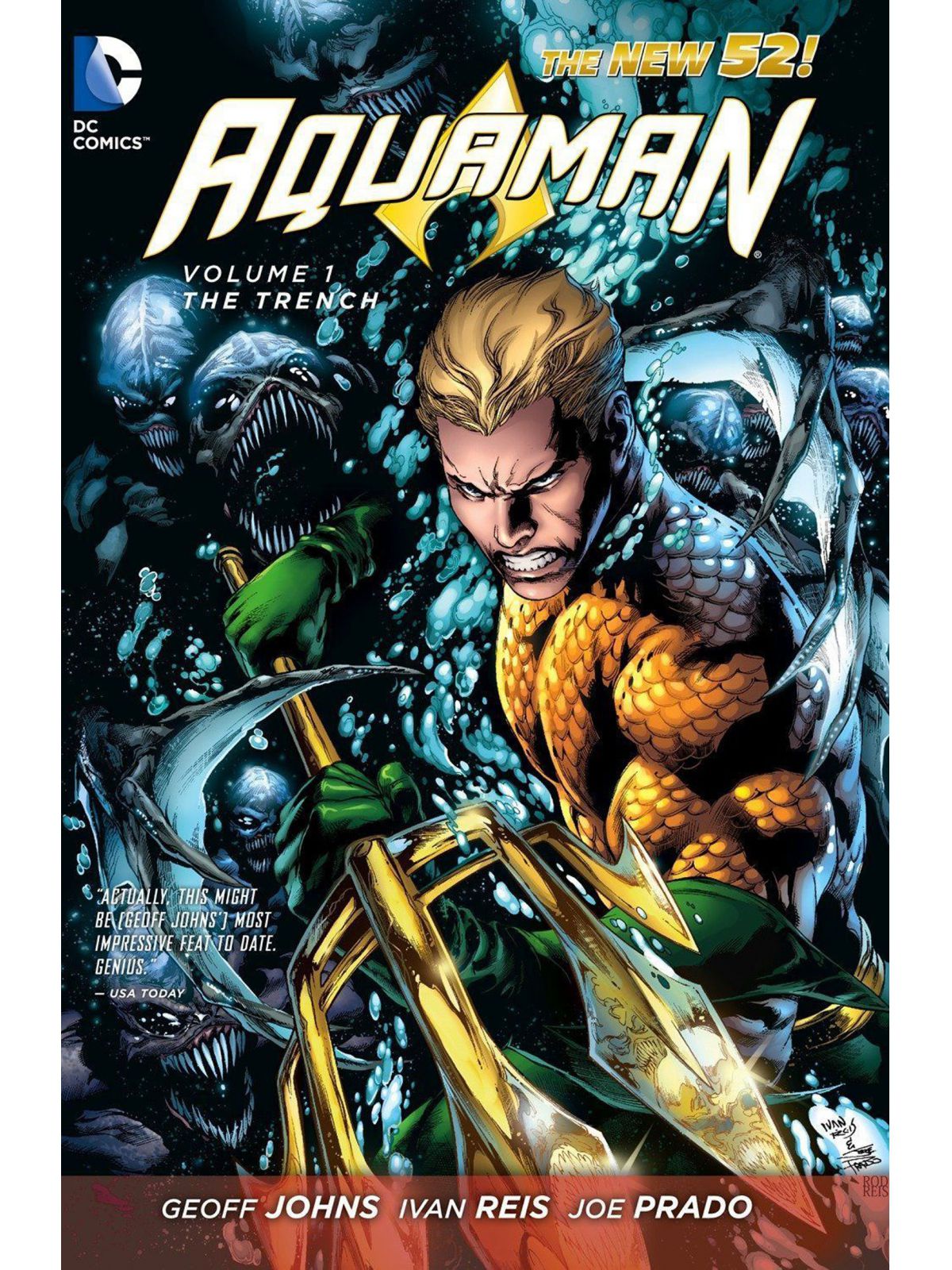AQUAMAN VOL 01 TRENCH