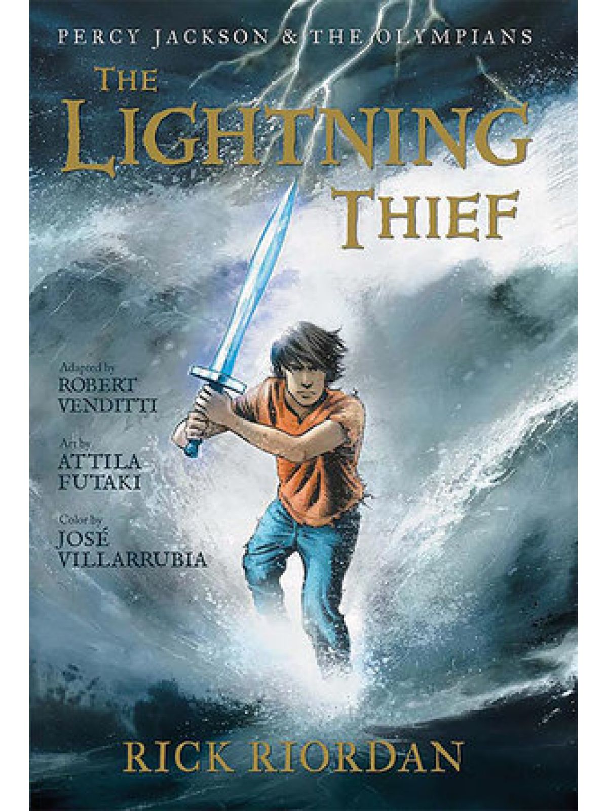 PERCY JACKSON AND THE OLYMPIANS #1: LIGHTNING THIEF GRAPHIC NOVEL