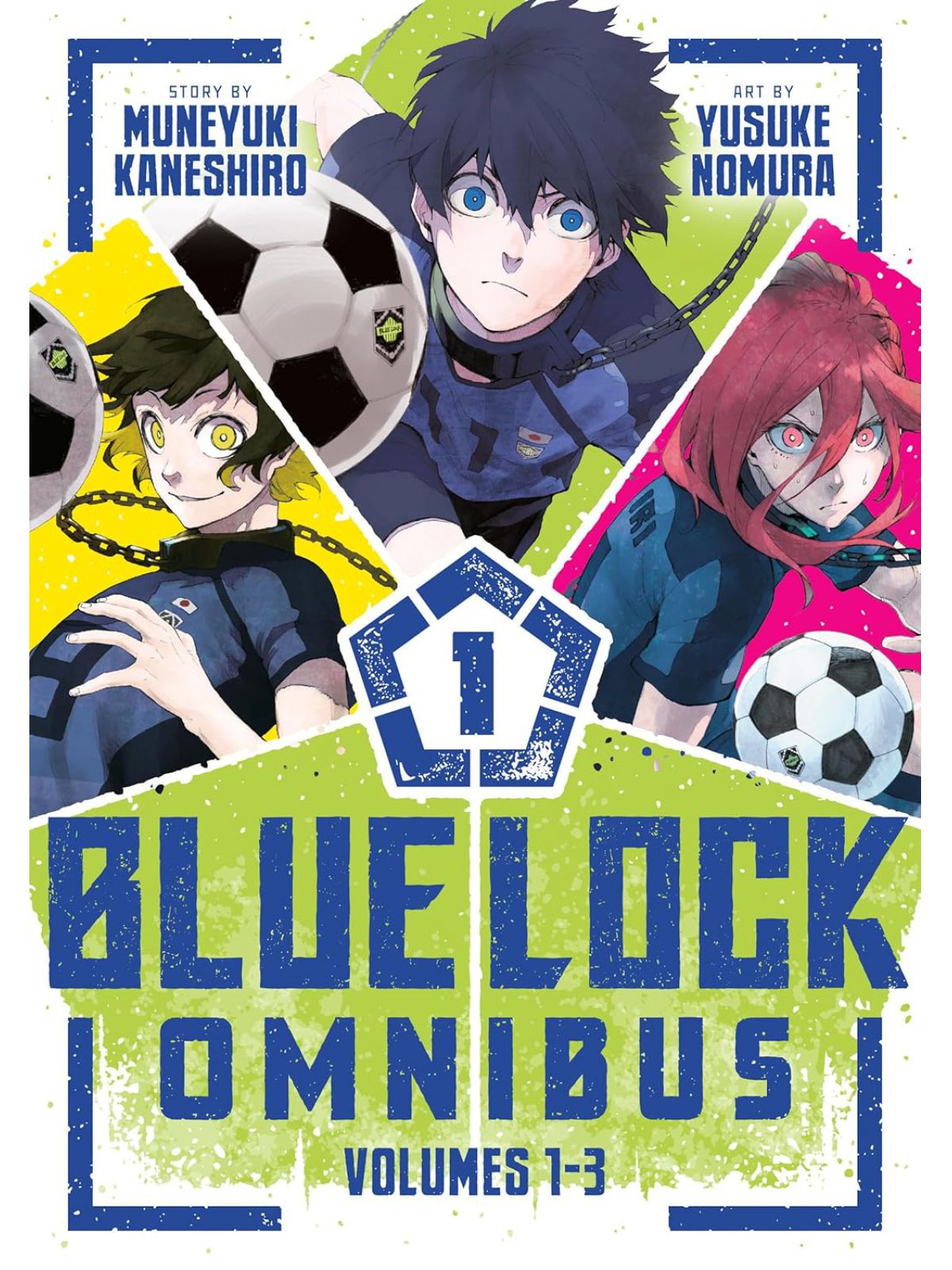 BLUE LOCK OMNIBUS VOL 1-3