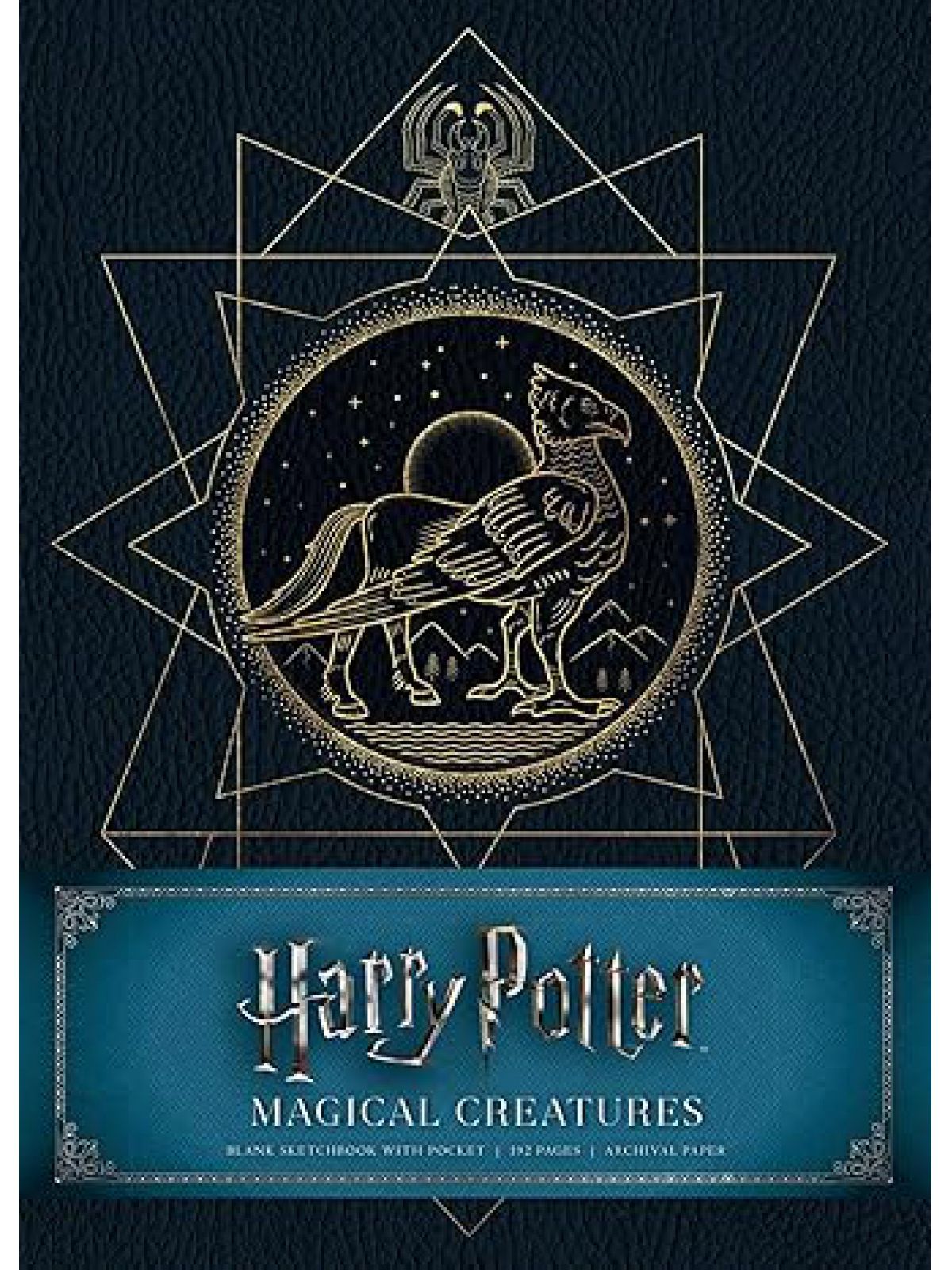 HARRY POTTER: CREATURES HARDCOVER BLANK SKETCHBOOK
