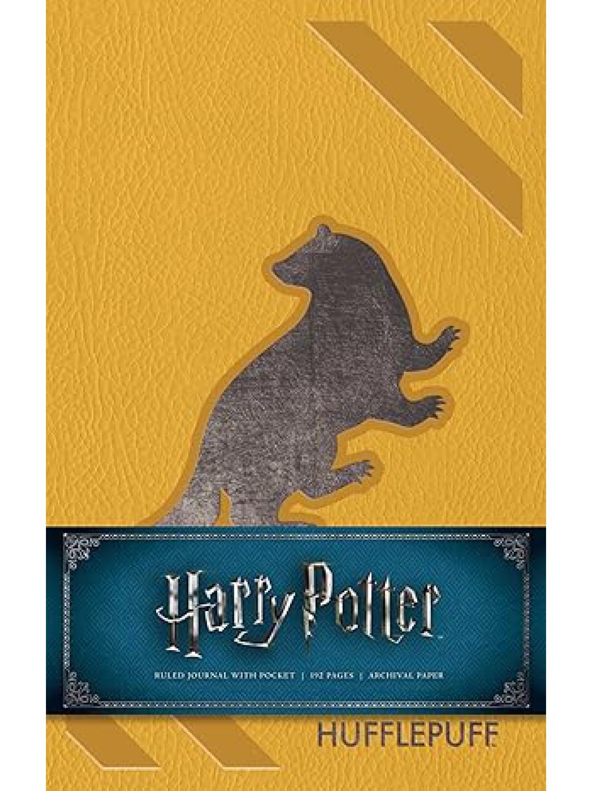HARRY POTTER: HUFFLEPUFF HARDCOVER RULED JOURNAL