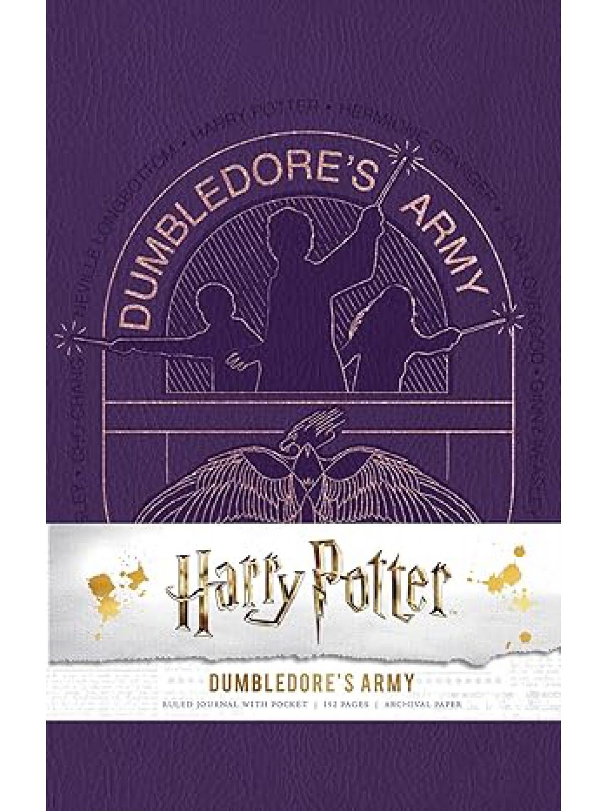 HARRY POTTER: DUMBLEDORE’S ARMY HARDCOVER RULED JOURNAL