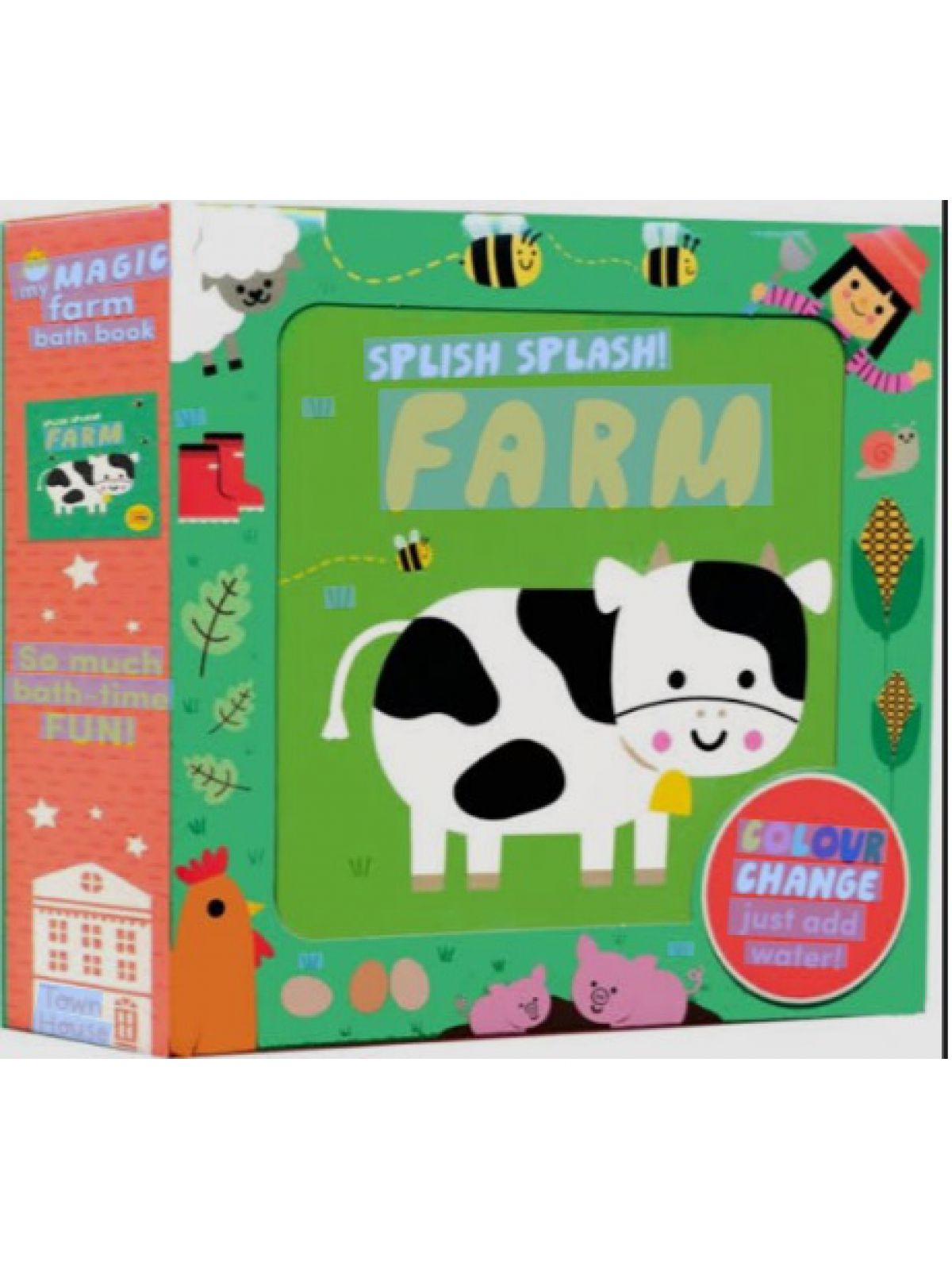 COLOUR CHANGING BATH BOOK MY LITTLE FARM