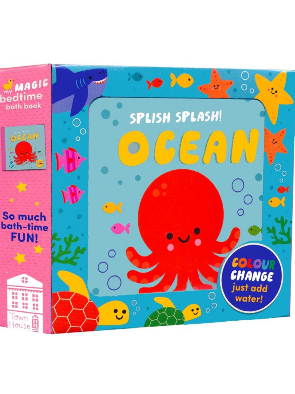 COLOUR CHANGING BATH BOOK MY LITTLE OCEAN