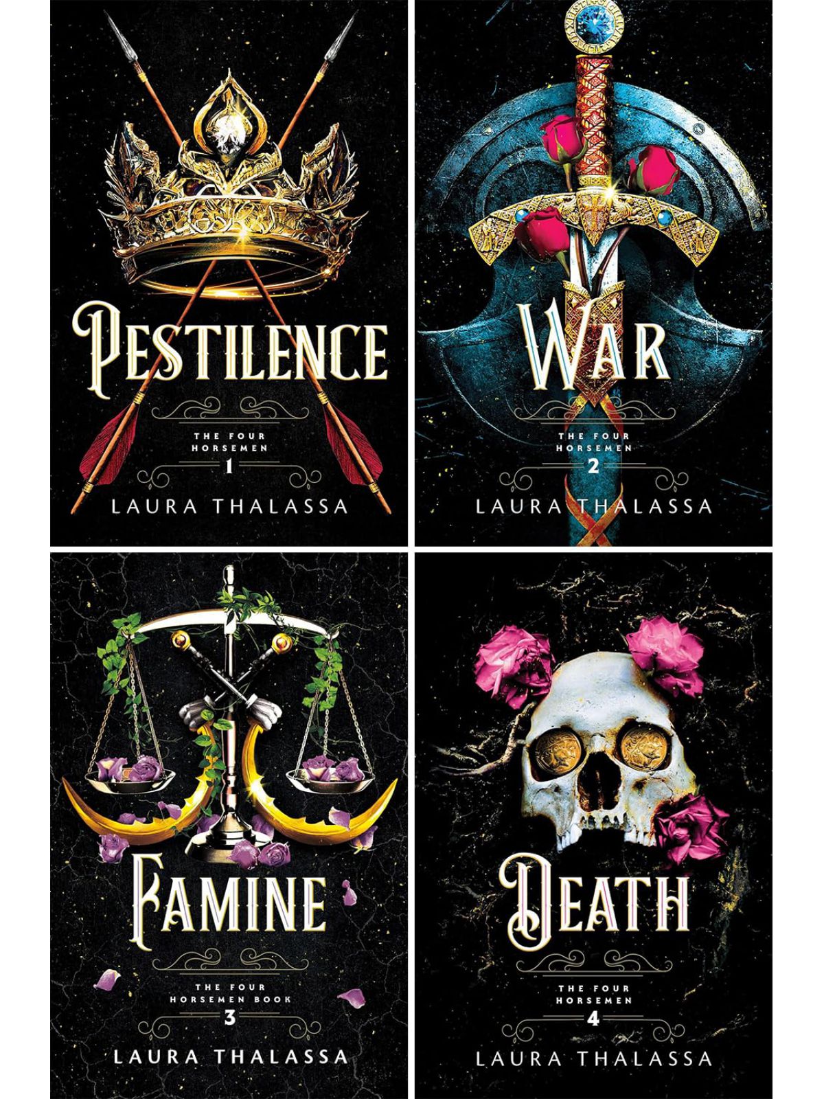 FOUR HORSEMEN SERIES 4 BOOKS SET