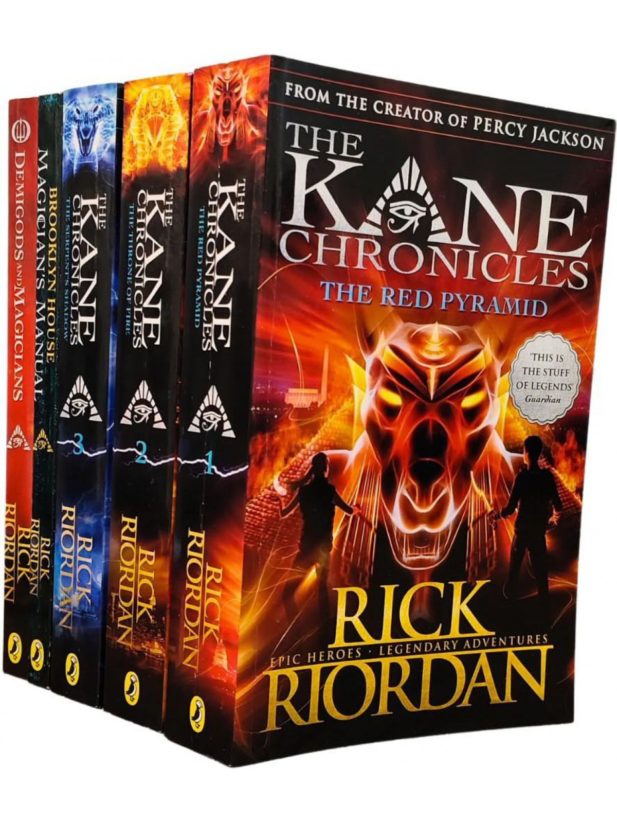 KANE CHRONICLES 5 BOOK SHRINKWRAP PACK