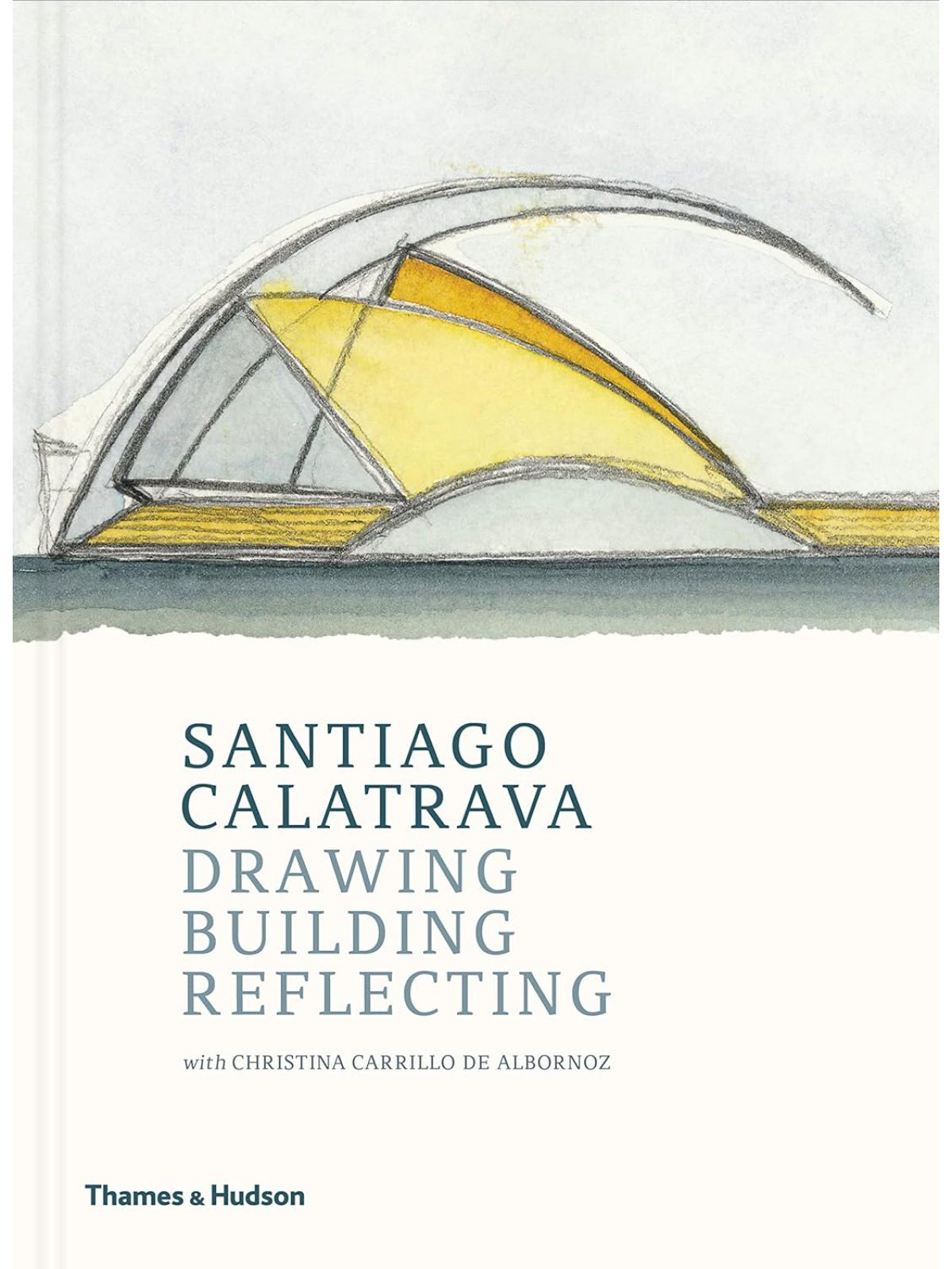 SANTIAGO CALATRAVA DRAWING BUILDING REFLECTING