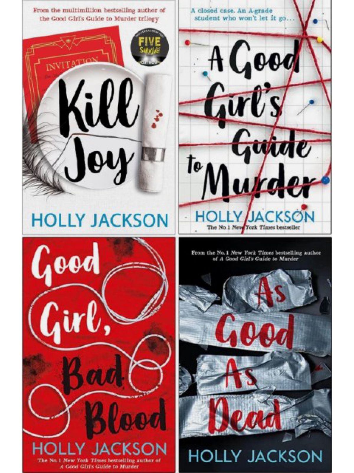 GOOD GIRLS GUIDE TO MURDER 4BK SET