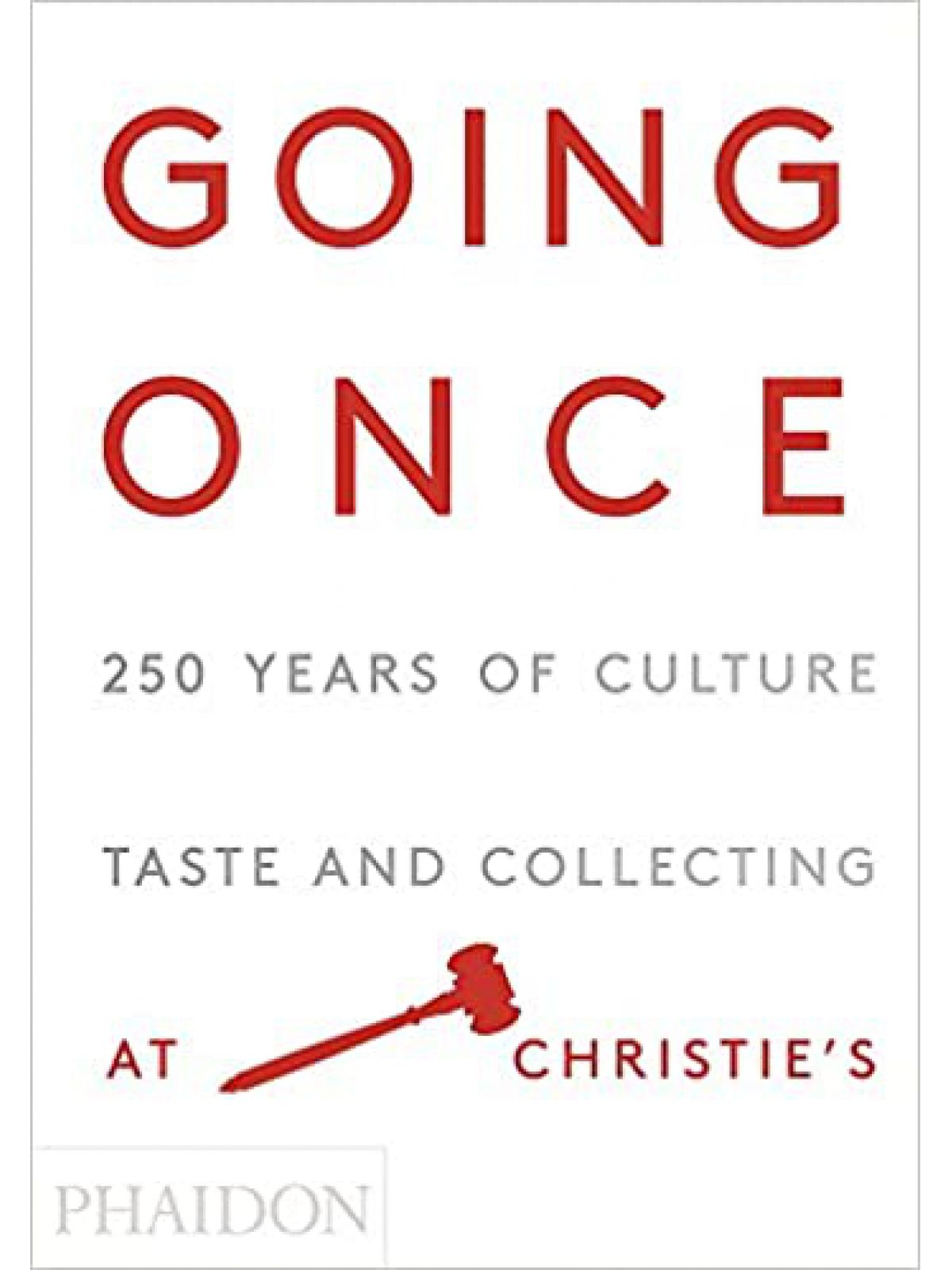 GOING ONCE