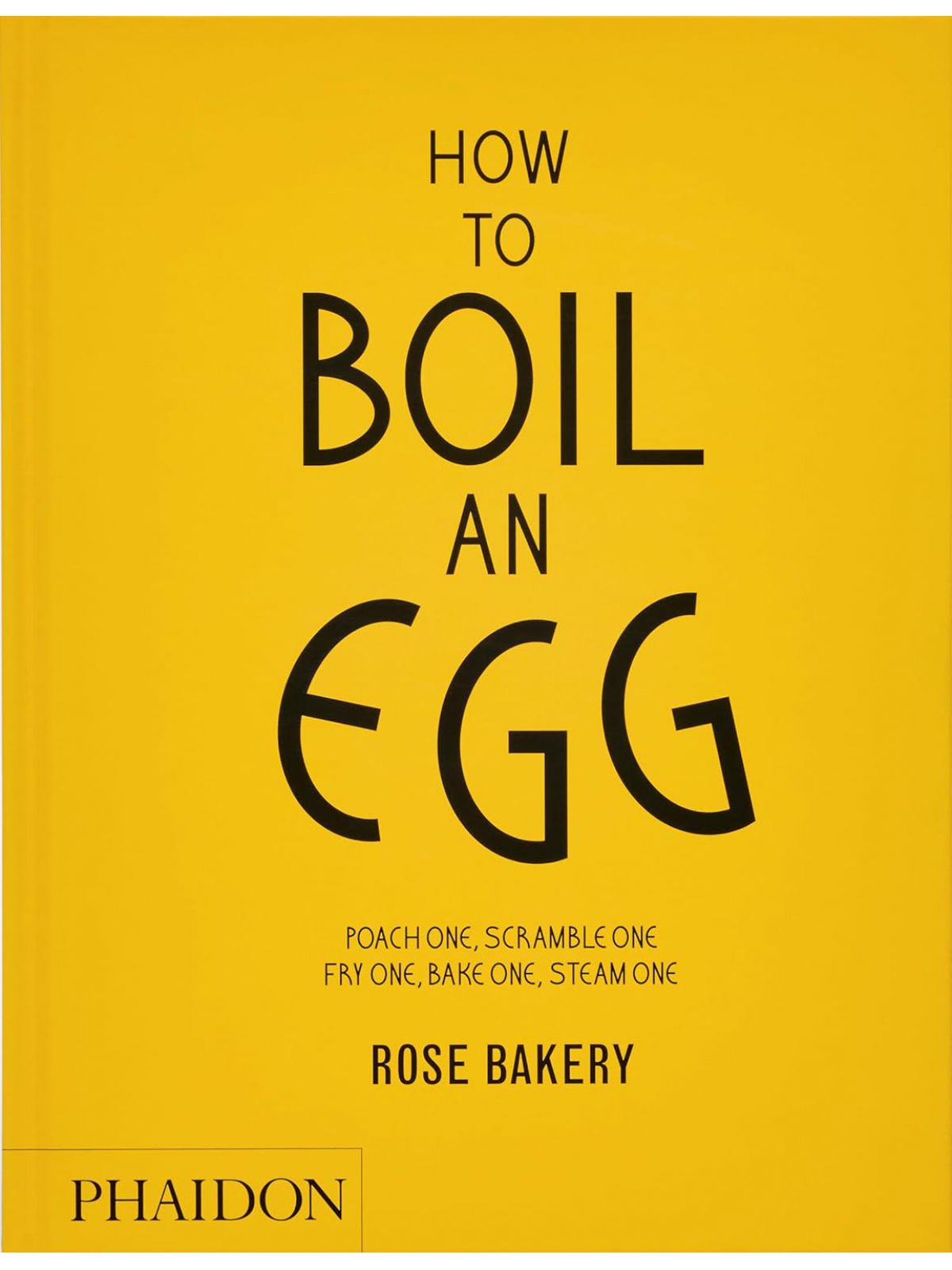 HOW TO BOIL AN EGG