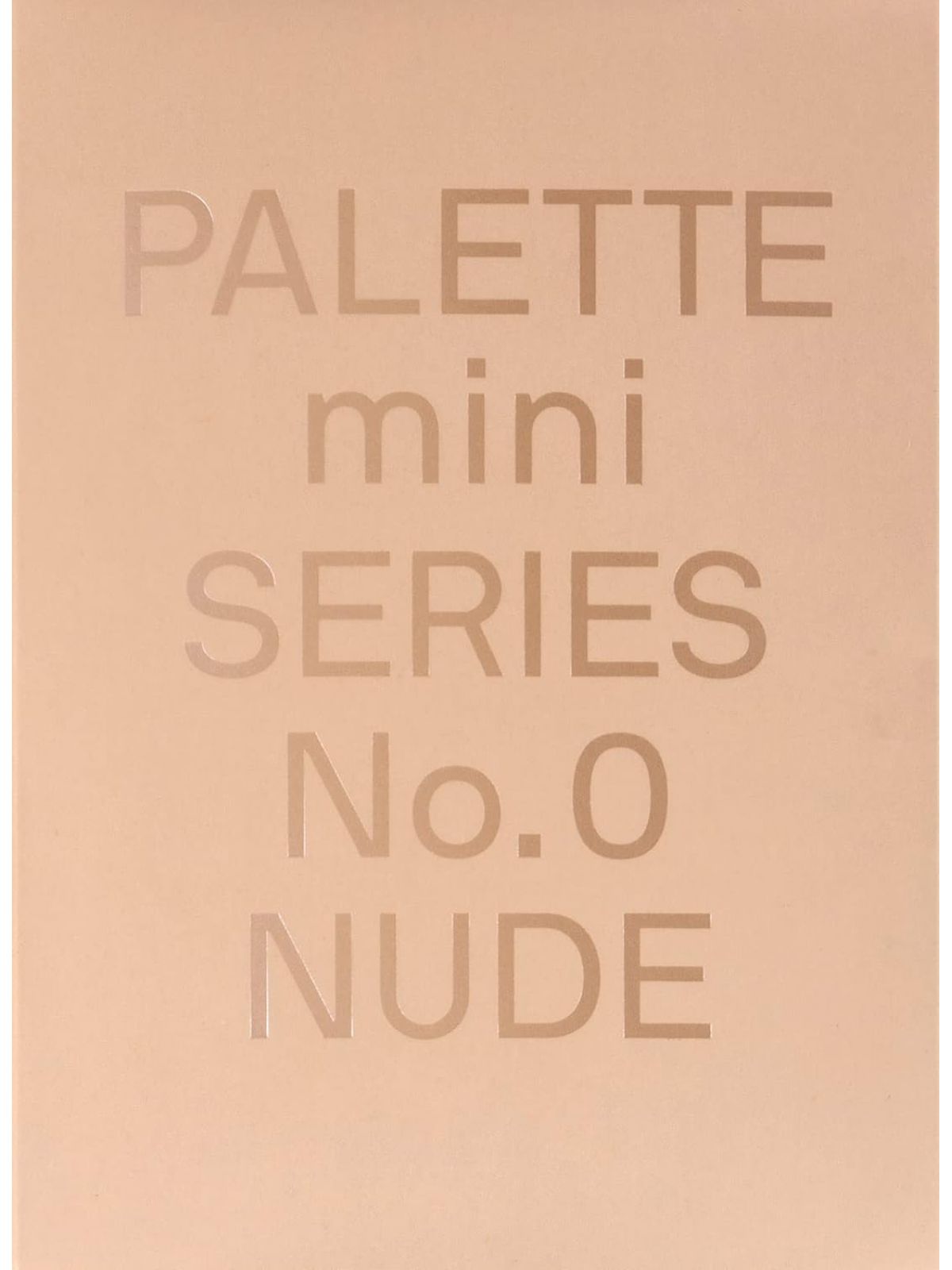 PALETTE MINI 00 NUDE NEW SKIN TONE GRAPHICS
