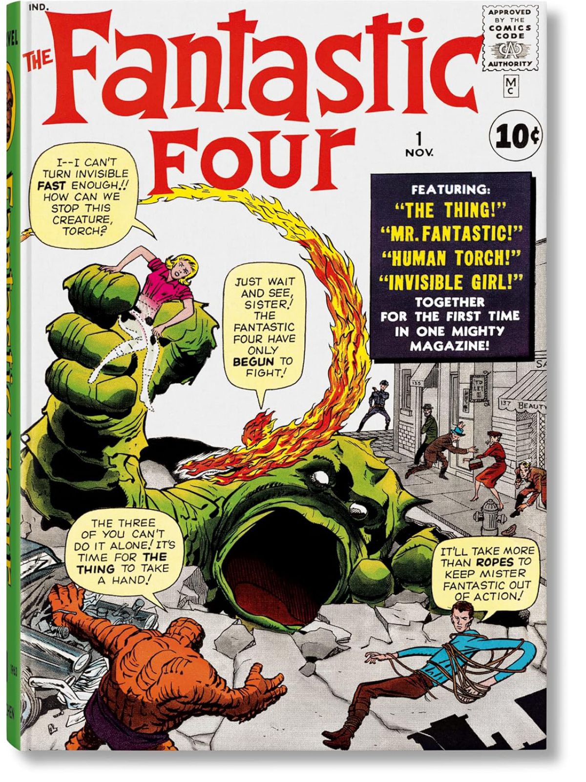 MARVEL COMICS LIBRARY FANTASTIC FOUR VOL 1 1961–1963