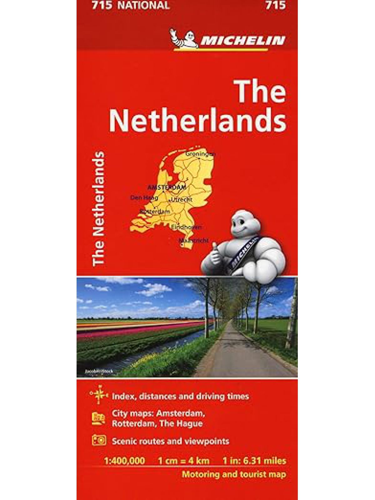 NETHERLANDS MAP 715 2012ED.