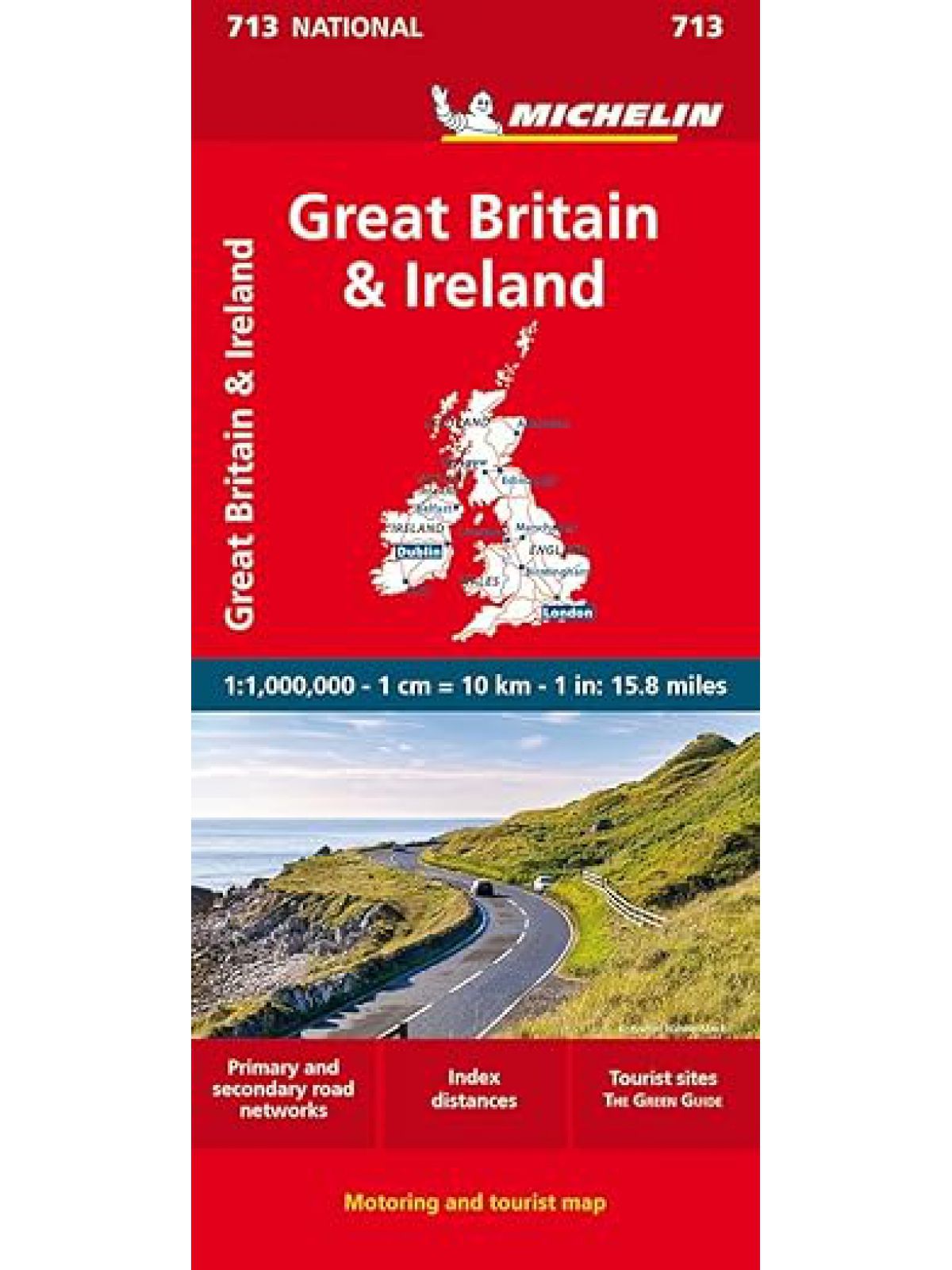 GREAT BRITAIN & IRELAND 2023 713 MAP