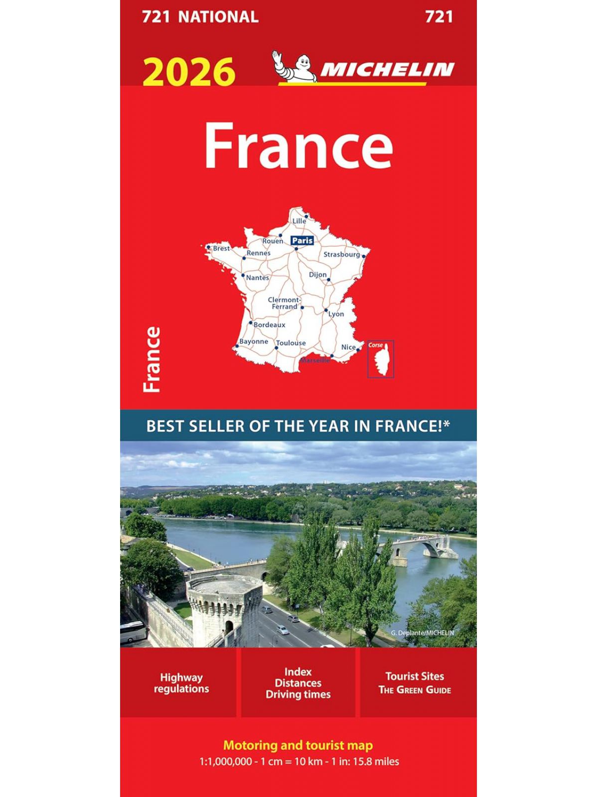 FRANCE  721 MAP 2026