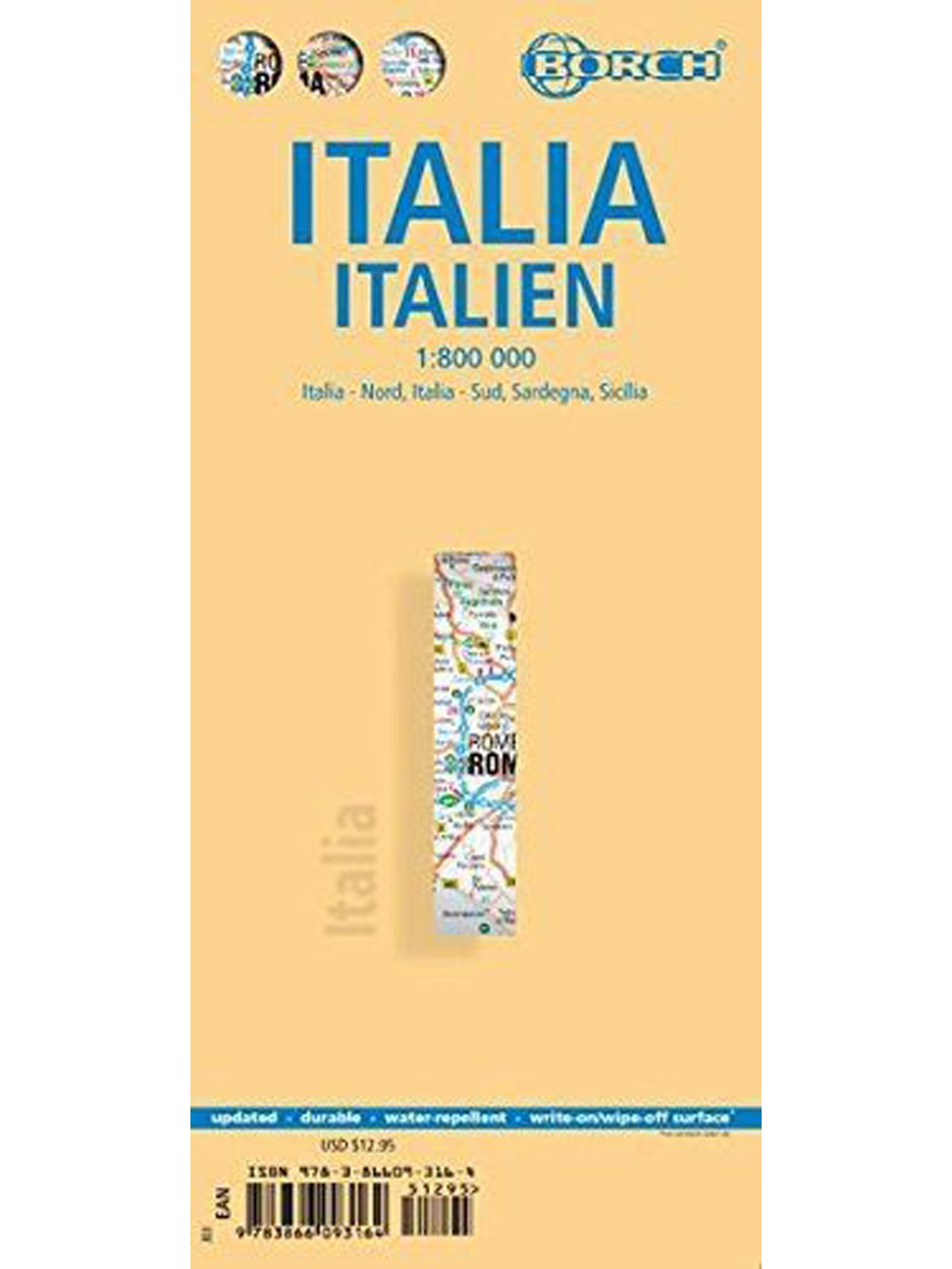 ITALY BORCH MAP