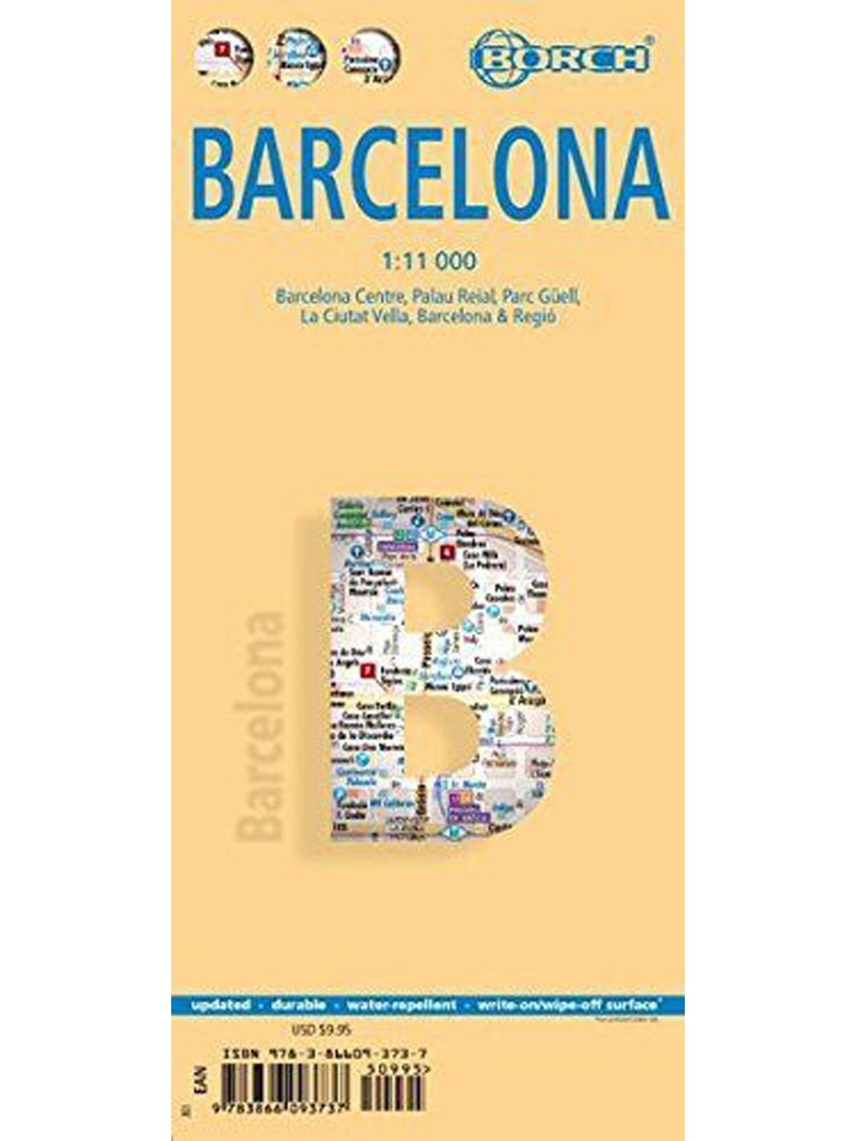 BARCELONA BORCH MAP