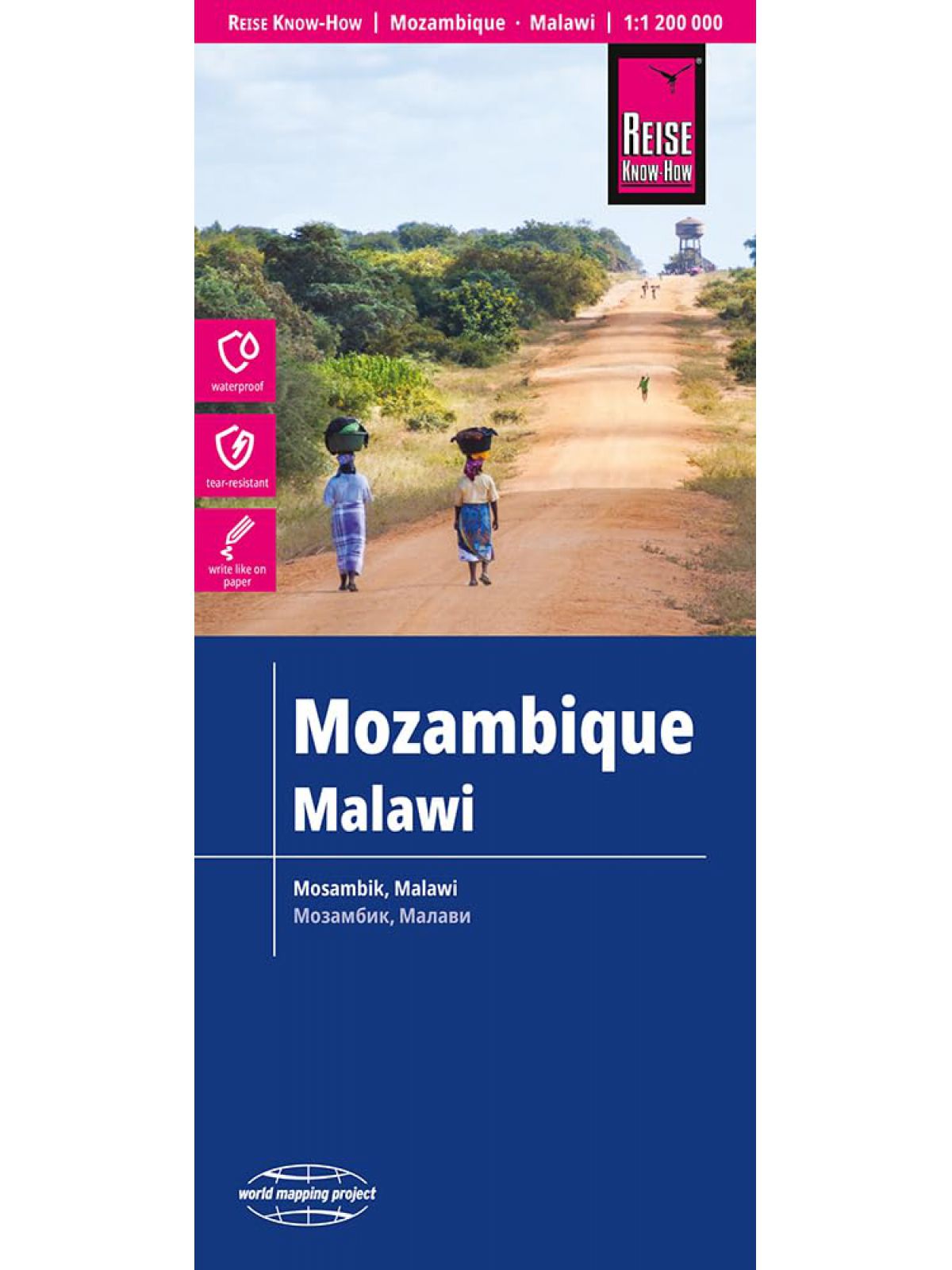 MOZAMBIQUE WORLD MAP