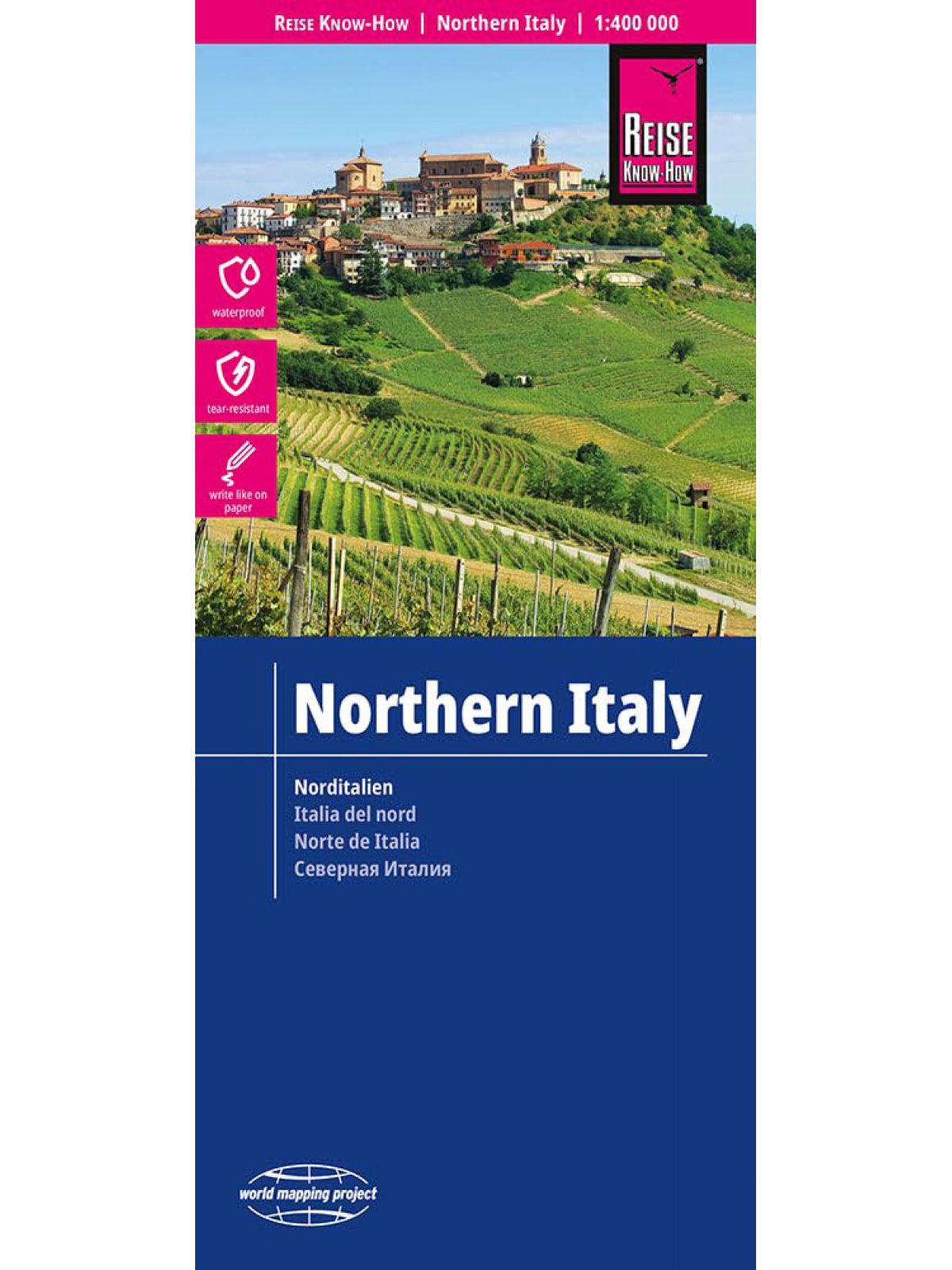 ITALIEN  NORD WORLD MAPPING MAP (1:400.000)
