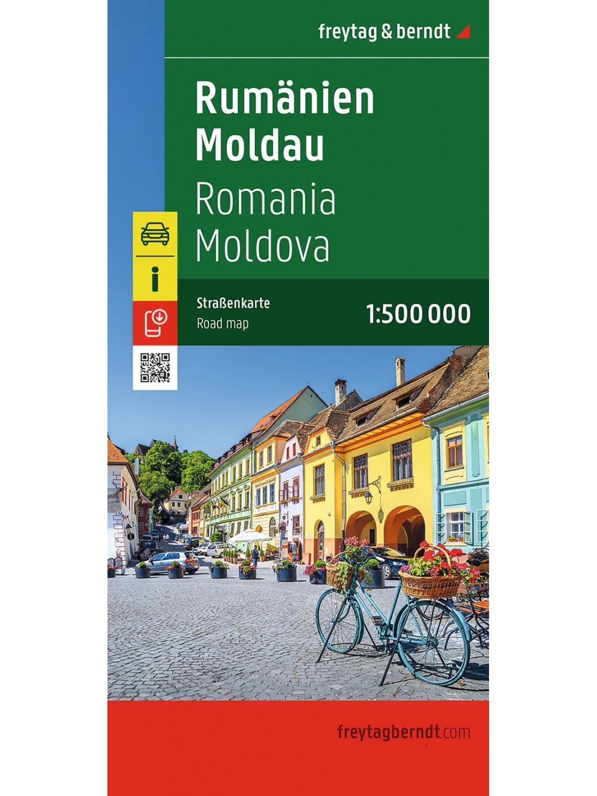 ROMANIA AND MOLDOVA MAP