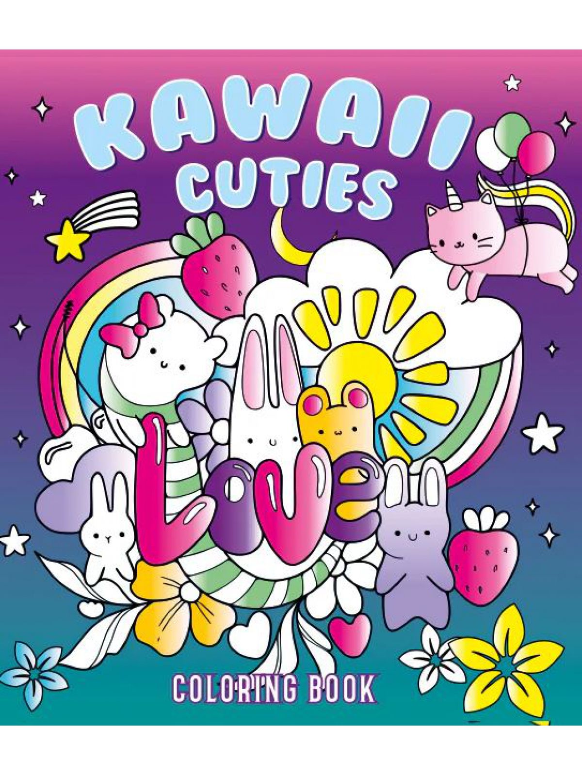 KAWAI CUTIES COLORING BOOK