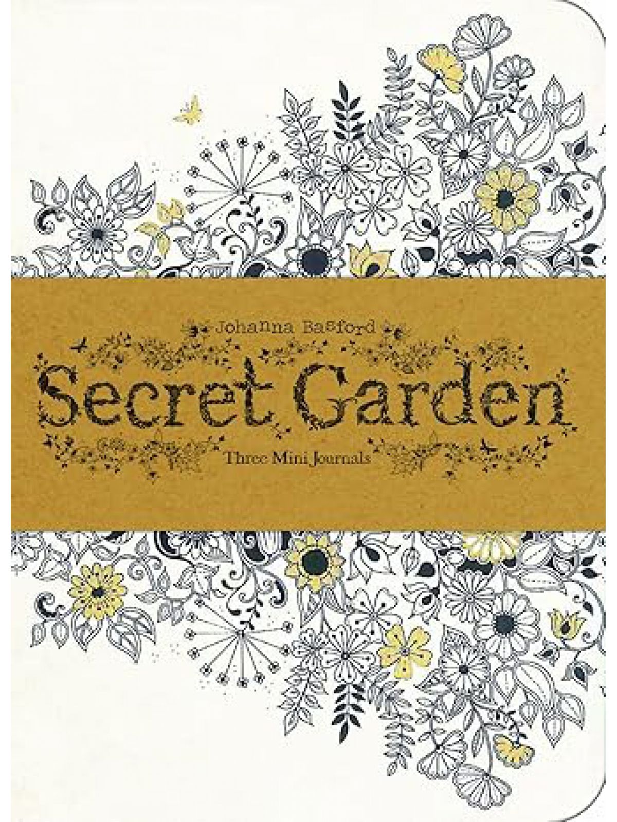 SECRET GARDEN THREE MINI JOURNALS
