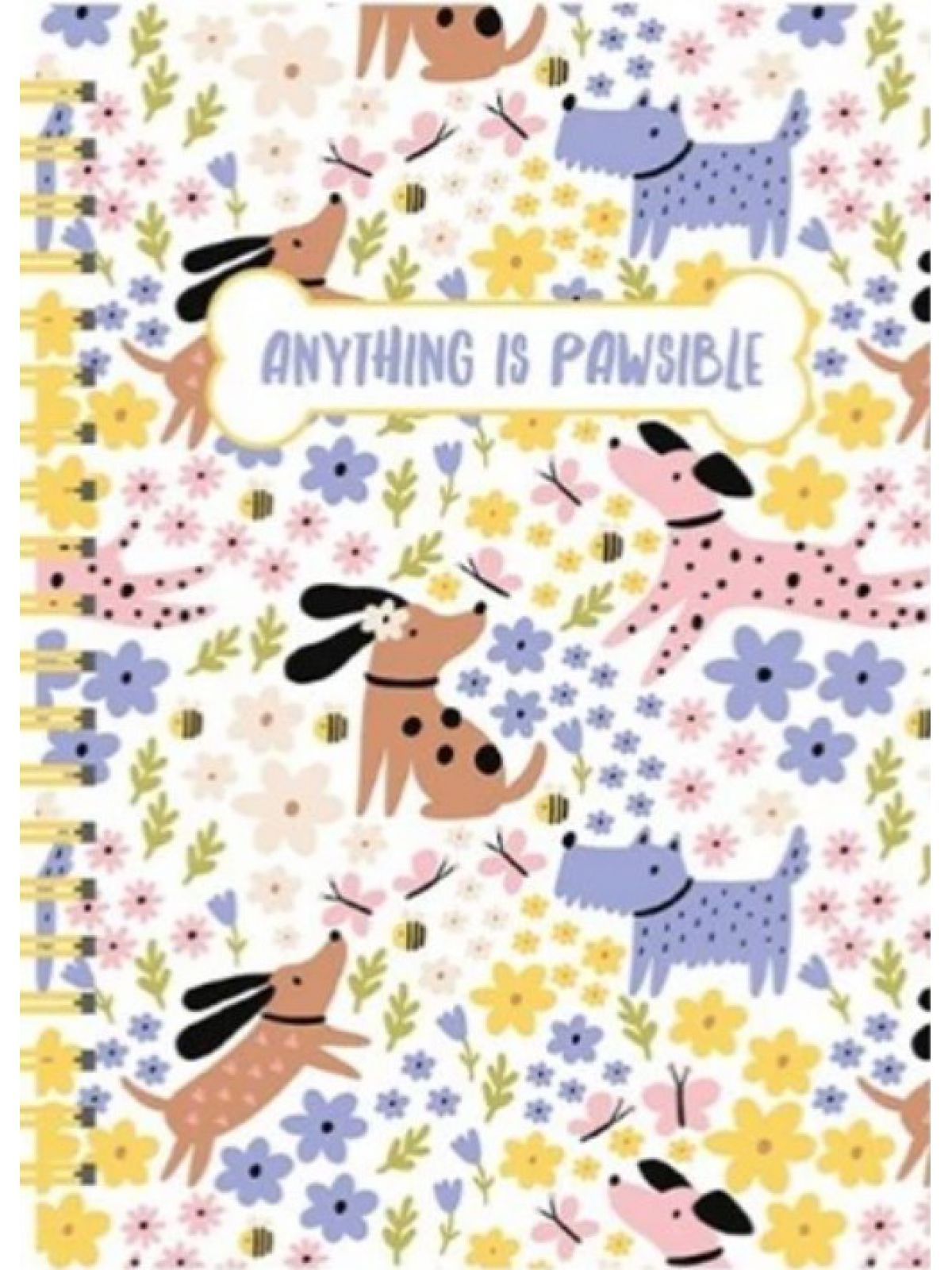 PUPPIES IN FLOWERS JOURNAL