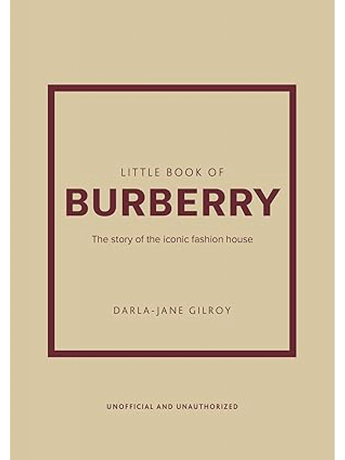 LITTLE BOOK OF BURBERRY