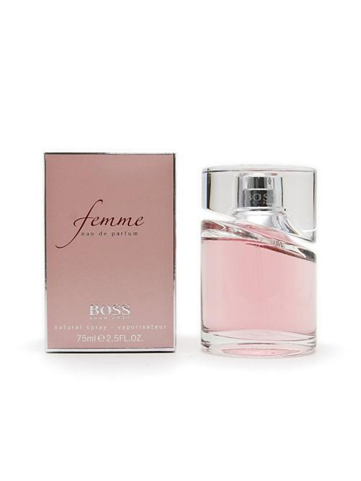 265.3ש ח ל- 100 מ ל HUGO BOSS FEMME EDP 75 ML בושם לאישה 75 מ ל | סטימצקי