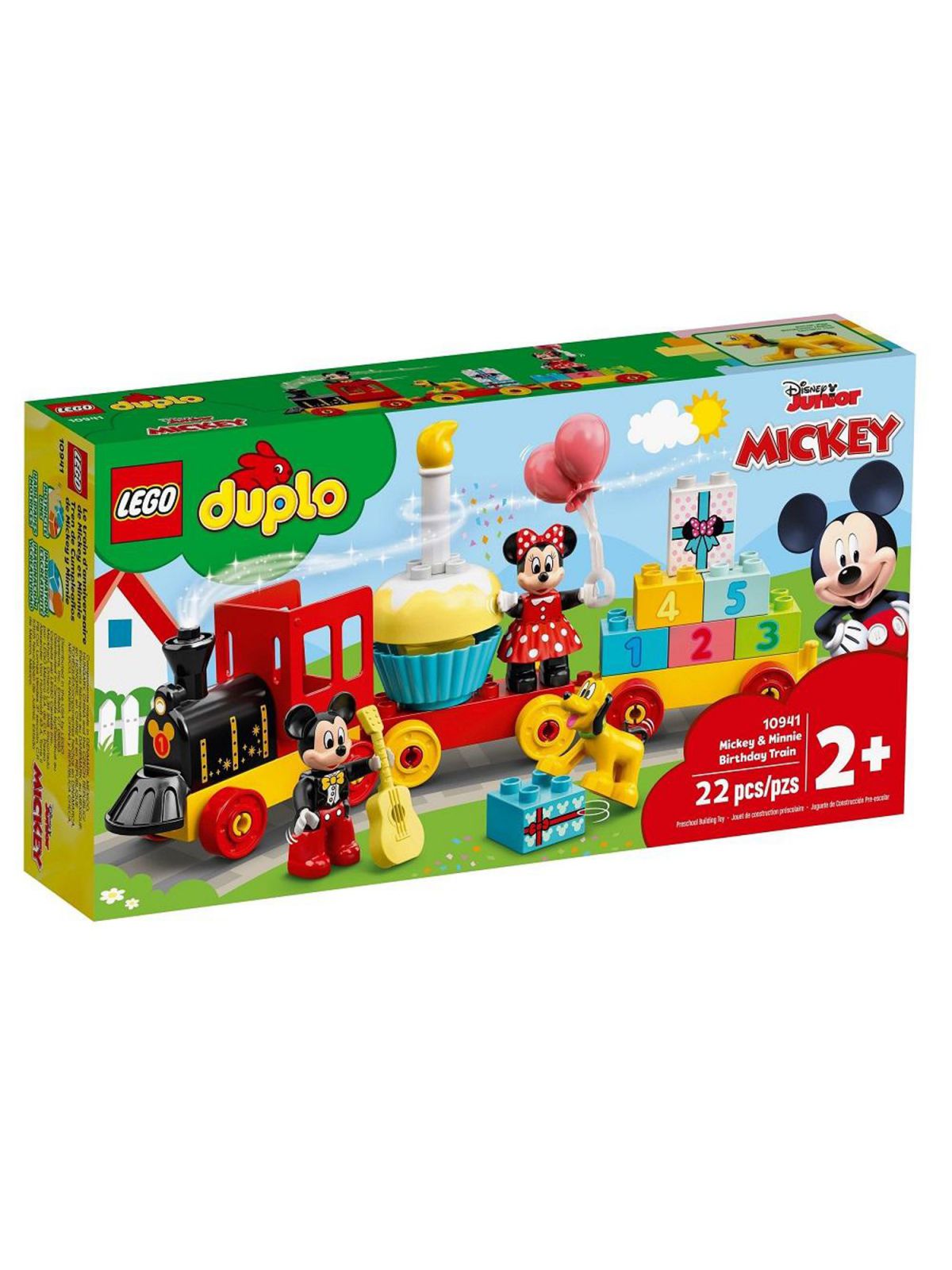 לגו דופלו רכבת היום הולדת של מיק ומיני מאוס-10941