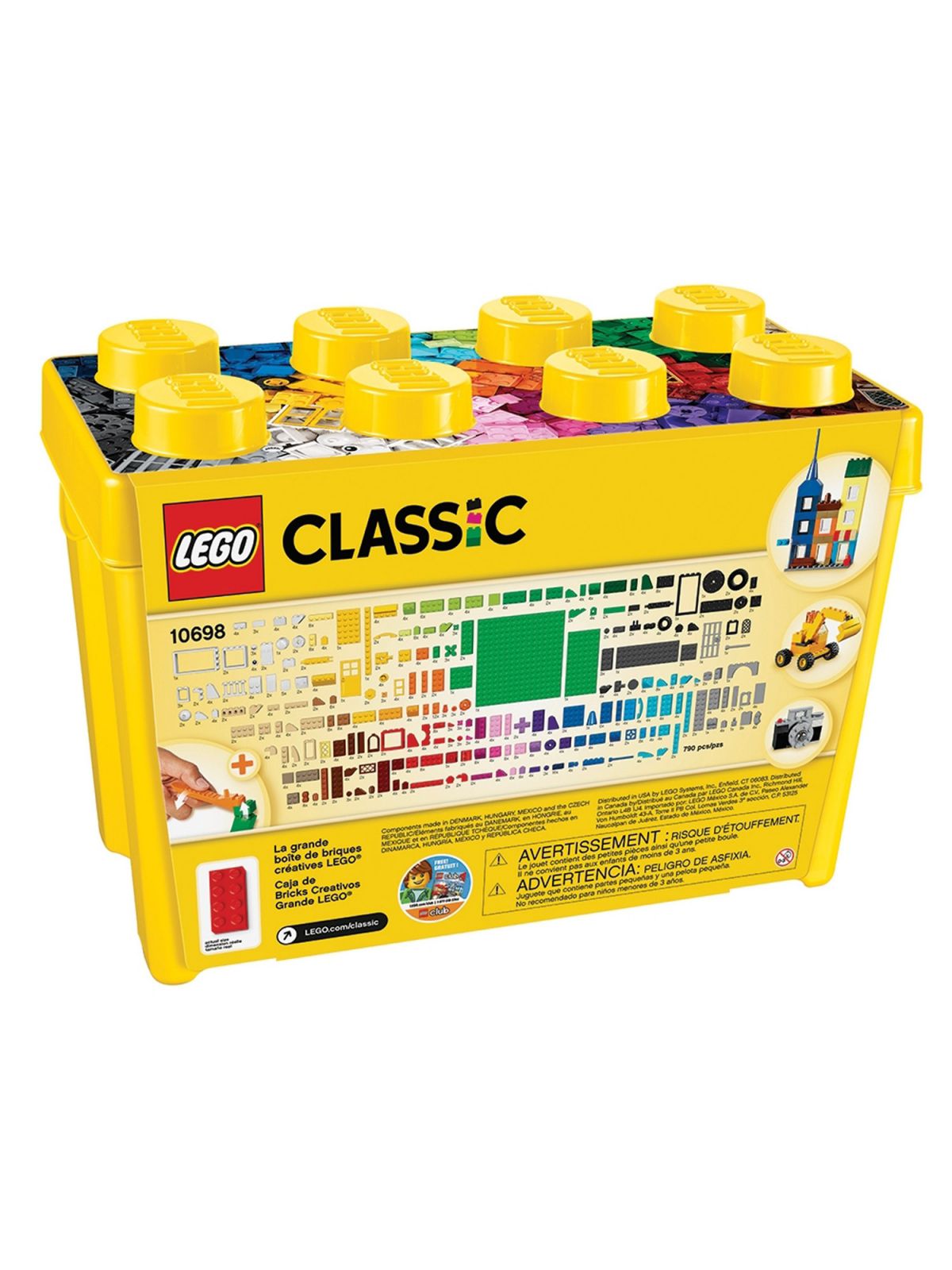 לגו קלאסיק קוביות גדולות Lego-10698