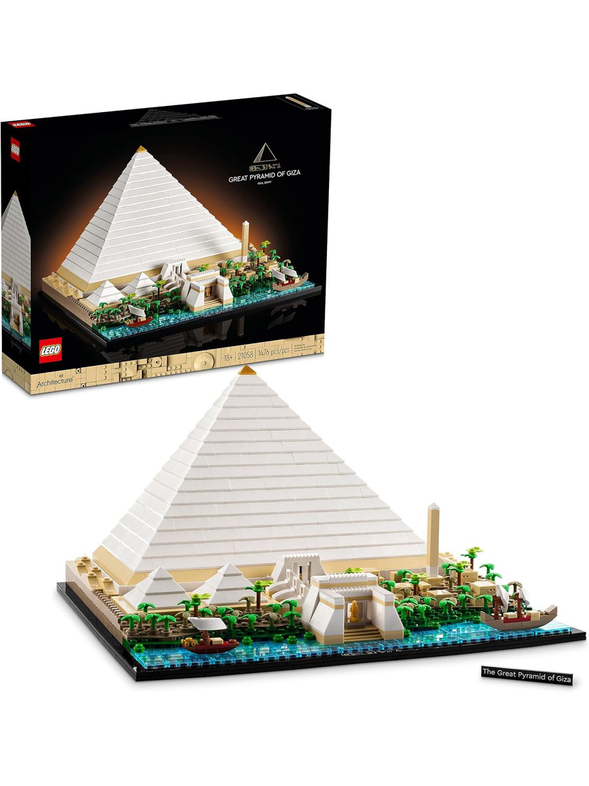 הפירמידה הגדולה של גיזה לגו ארכיטקטורה 21058 Lego