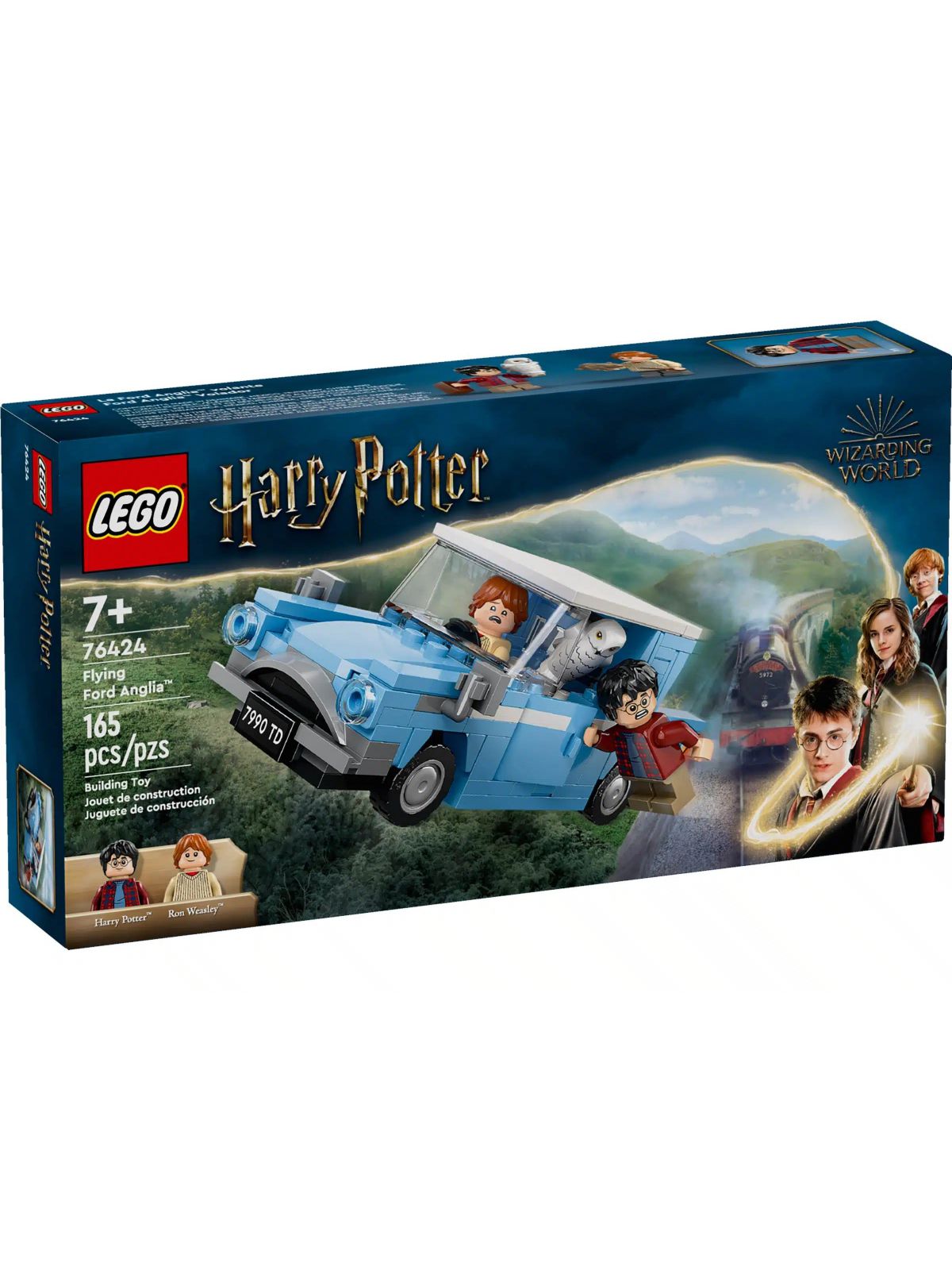 פורד אנגליה מעופפת הארי פוטר לגו LEGO Harry Potter 76424