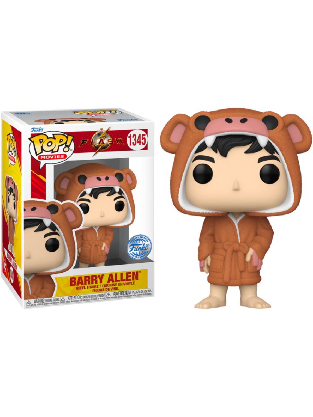 פופ בארי אלן בחלוק קוף הפלאש Funko POP