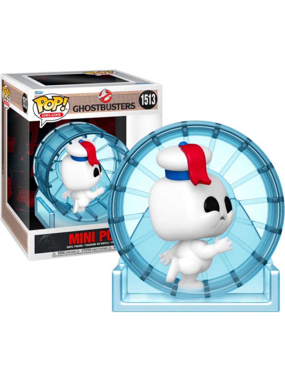 פופ איש המרשמלו בגלגל דלוקס מכסחי השדים Funko POP