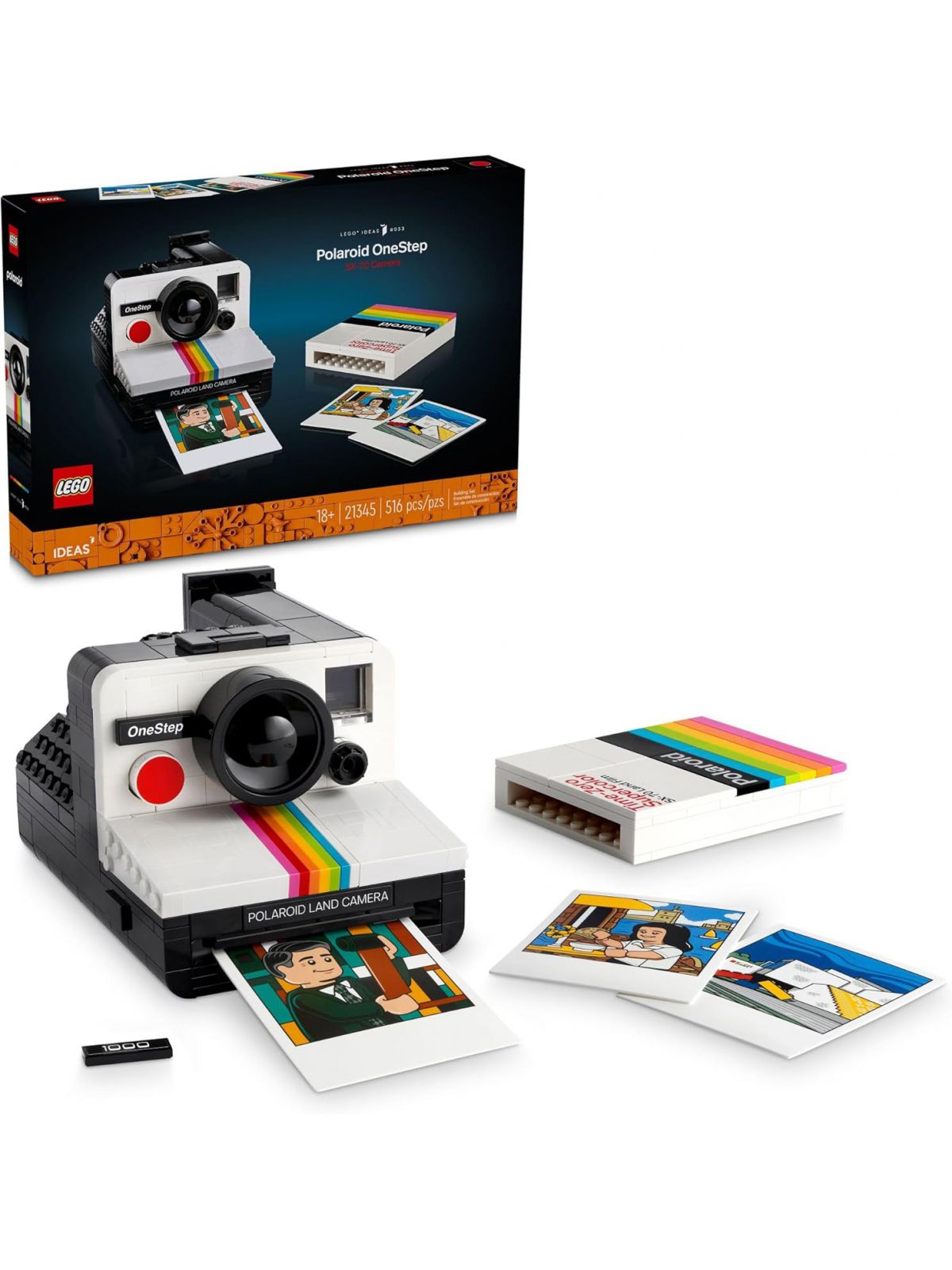 מצלמת פולארויד OneStep SX-70 לגו 21345 IDEAS LEGO