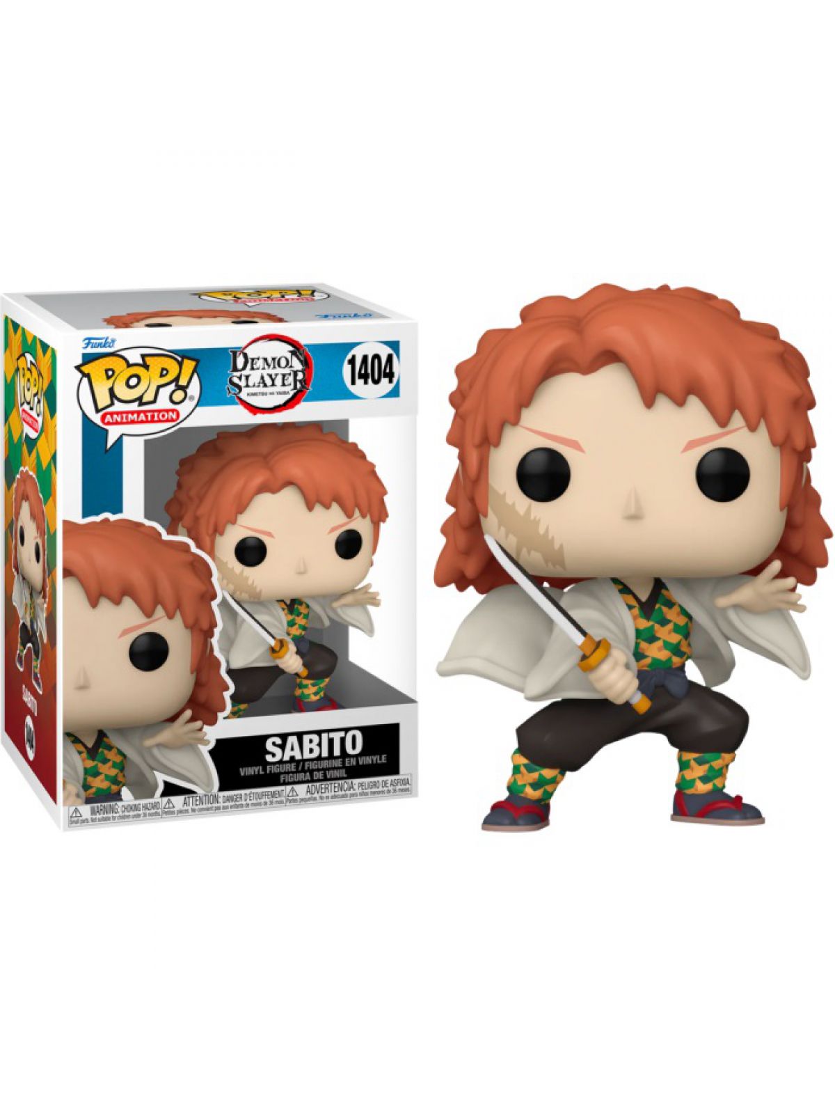 פופ סאביטו בלי מסכה - דמון סלייר Funko POP