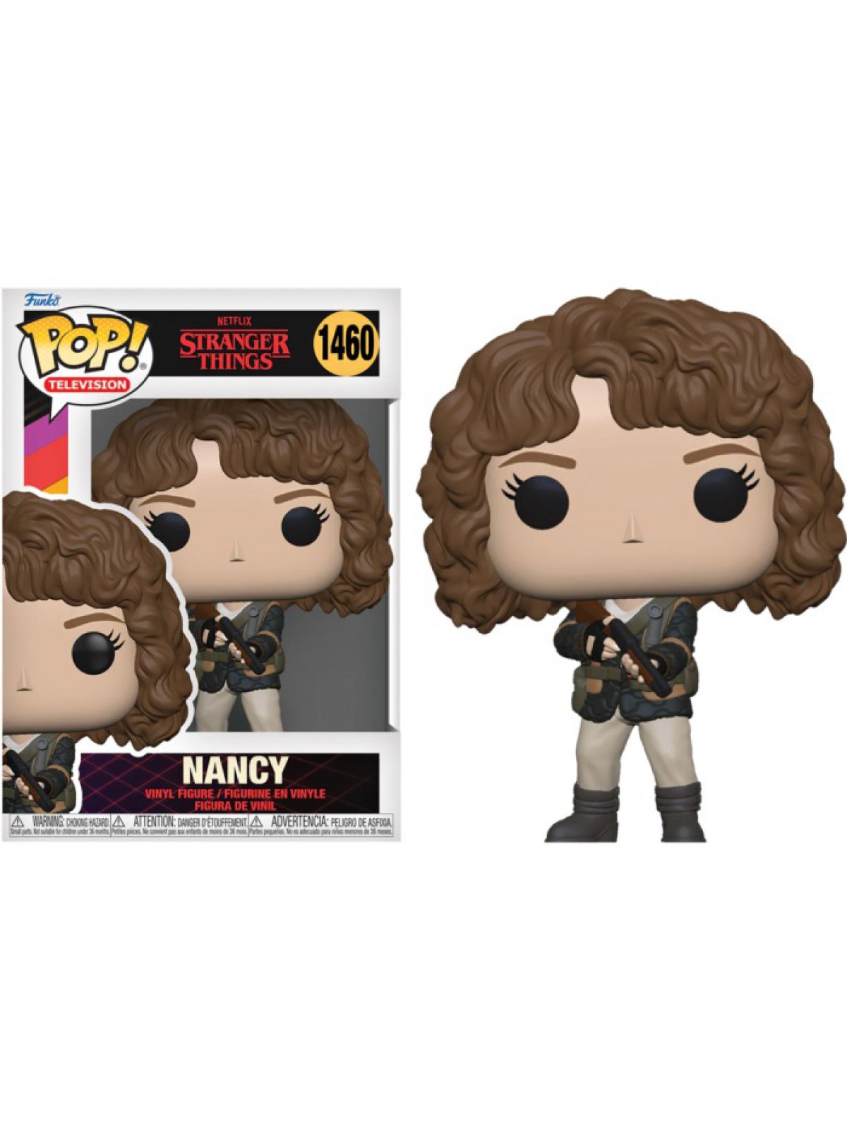 פופ נאנסי עם שוט גאן מהסדרה דברים מוזרים - Funko Pop Stranger Things