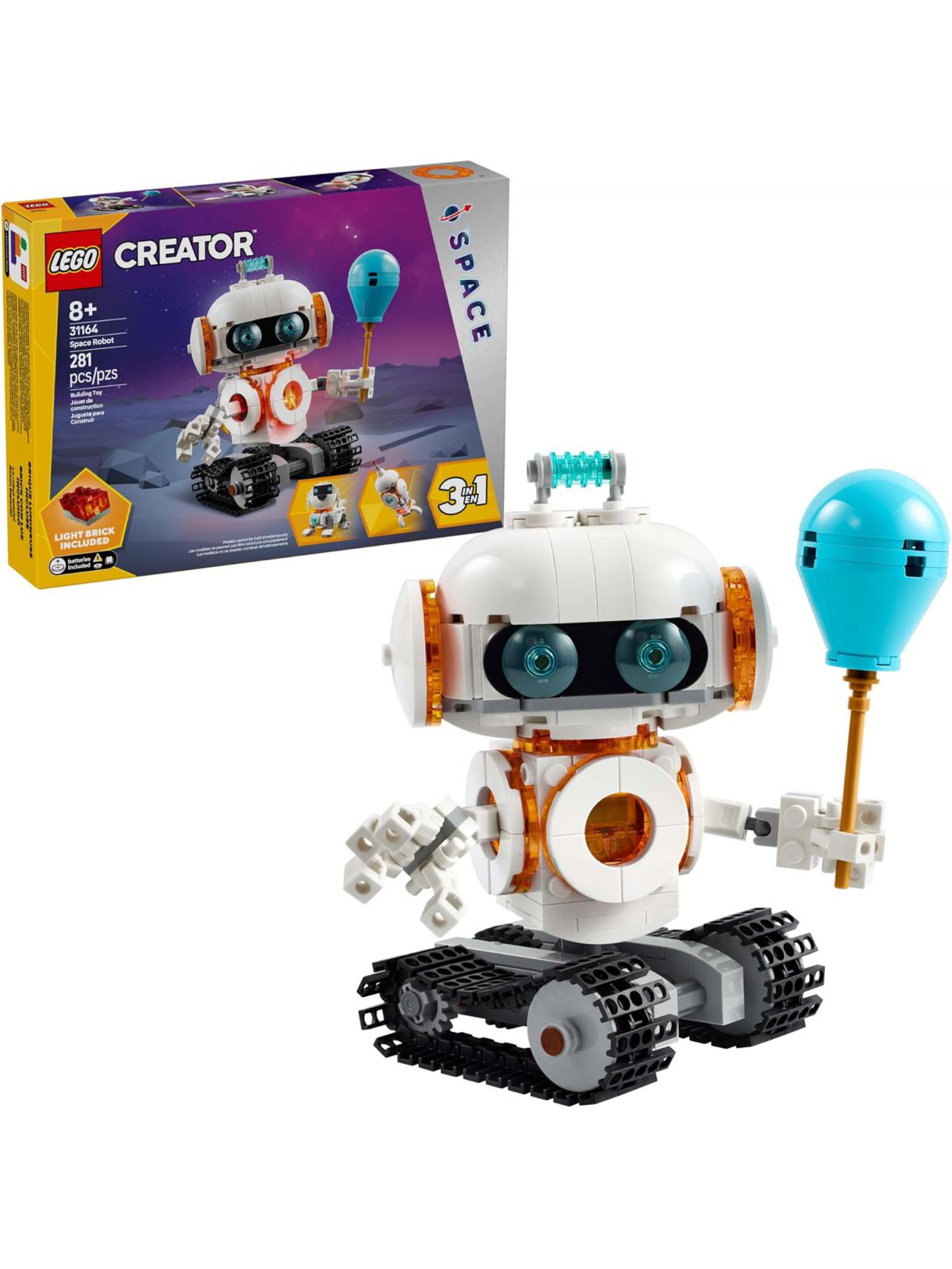 רובוט חלל 3 ב 1 לגו LEGO Creator 31164