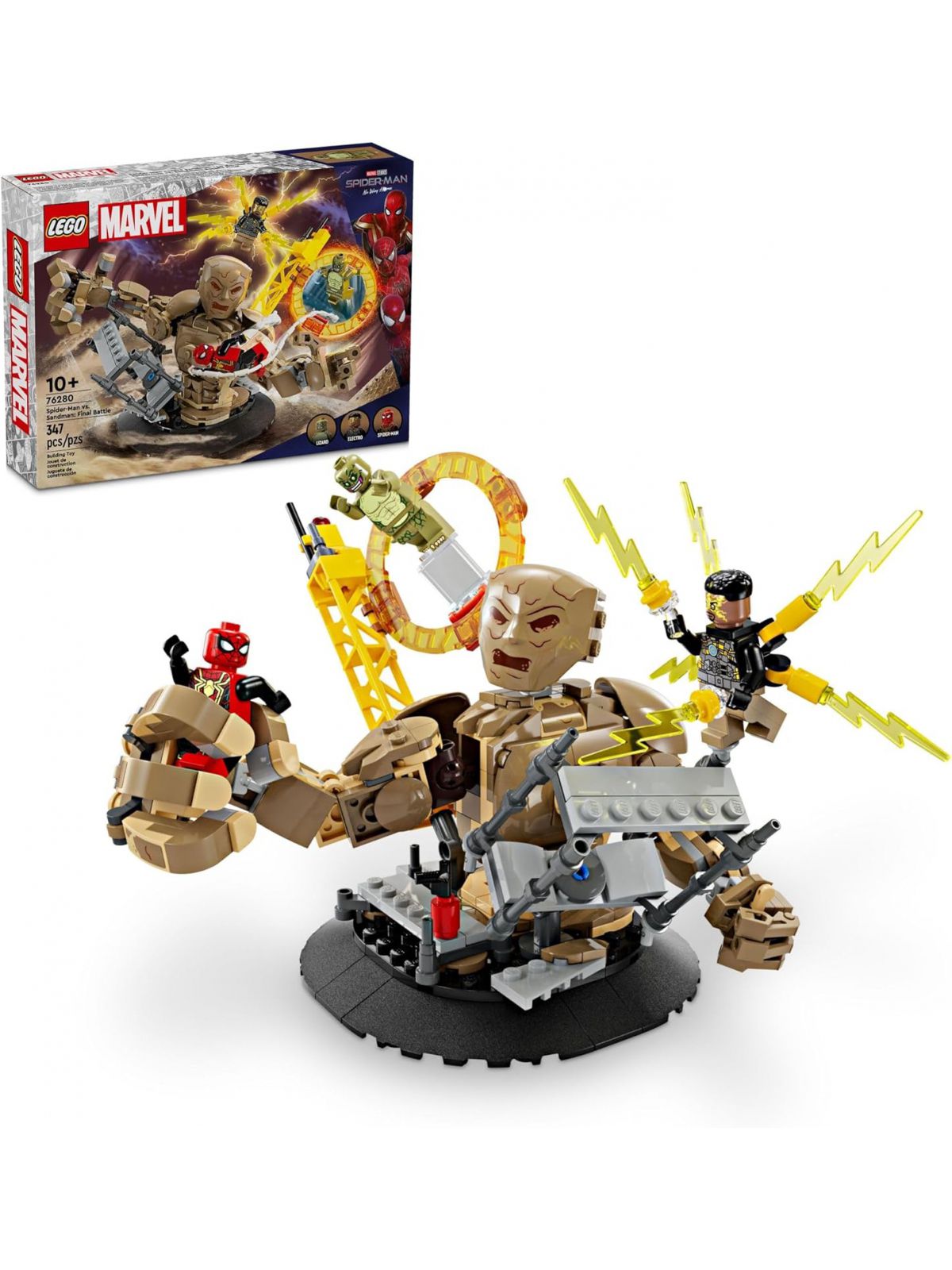 ספיידרמן נגד סנדמן הקרב האחרון לגו LEGO Super Heroes Marvel 76280