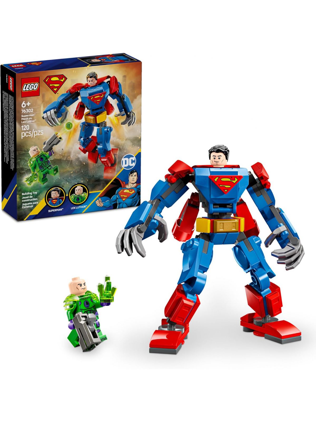 רובוט סופרמן נגד לקס לות’ר לגו LEGO DC 76302