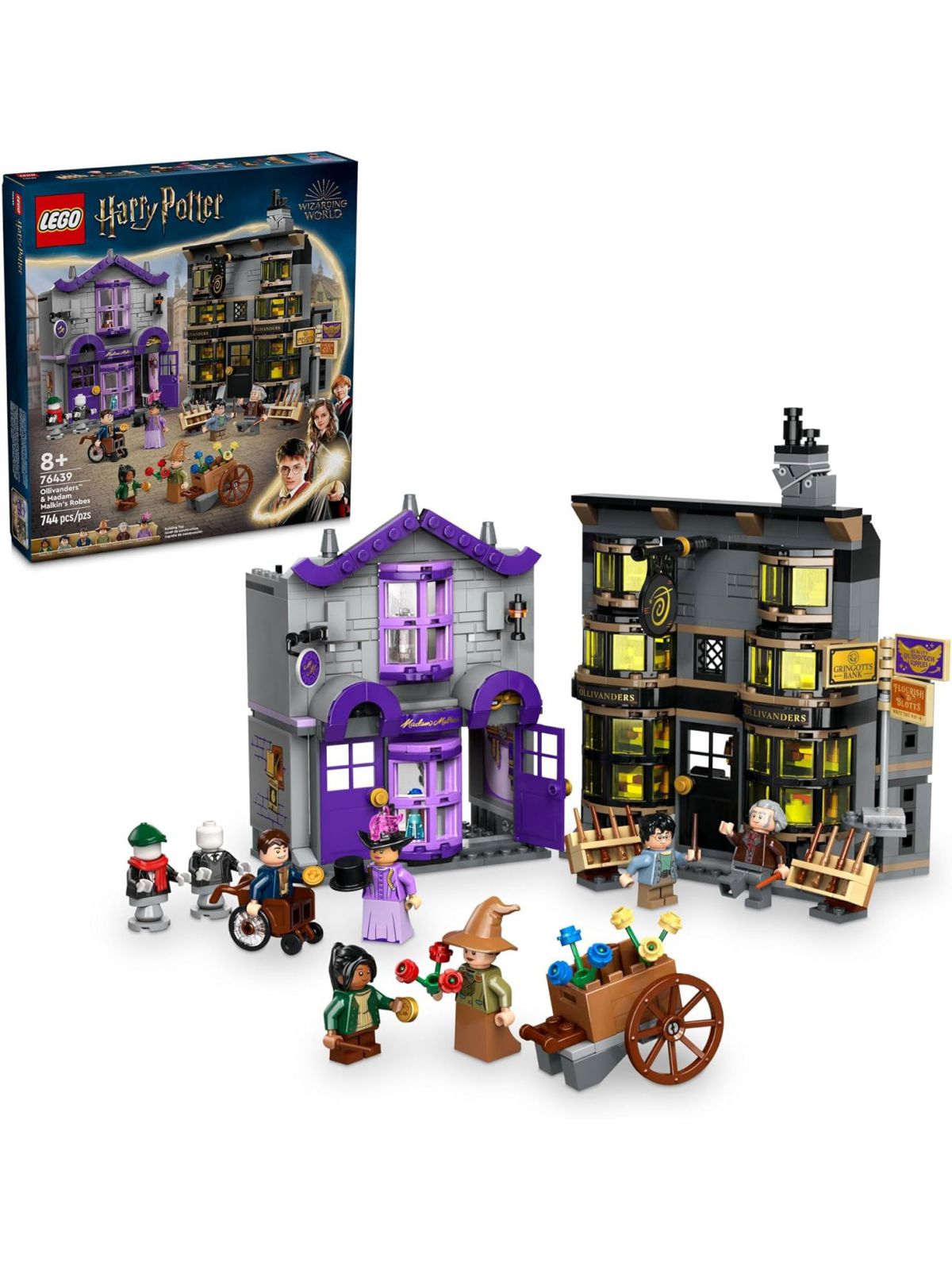 אוליבנדרס והגלימות של מַדַאם מַלְקִין לגו הארי פוטר LEGO Harry Potter 76439