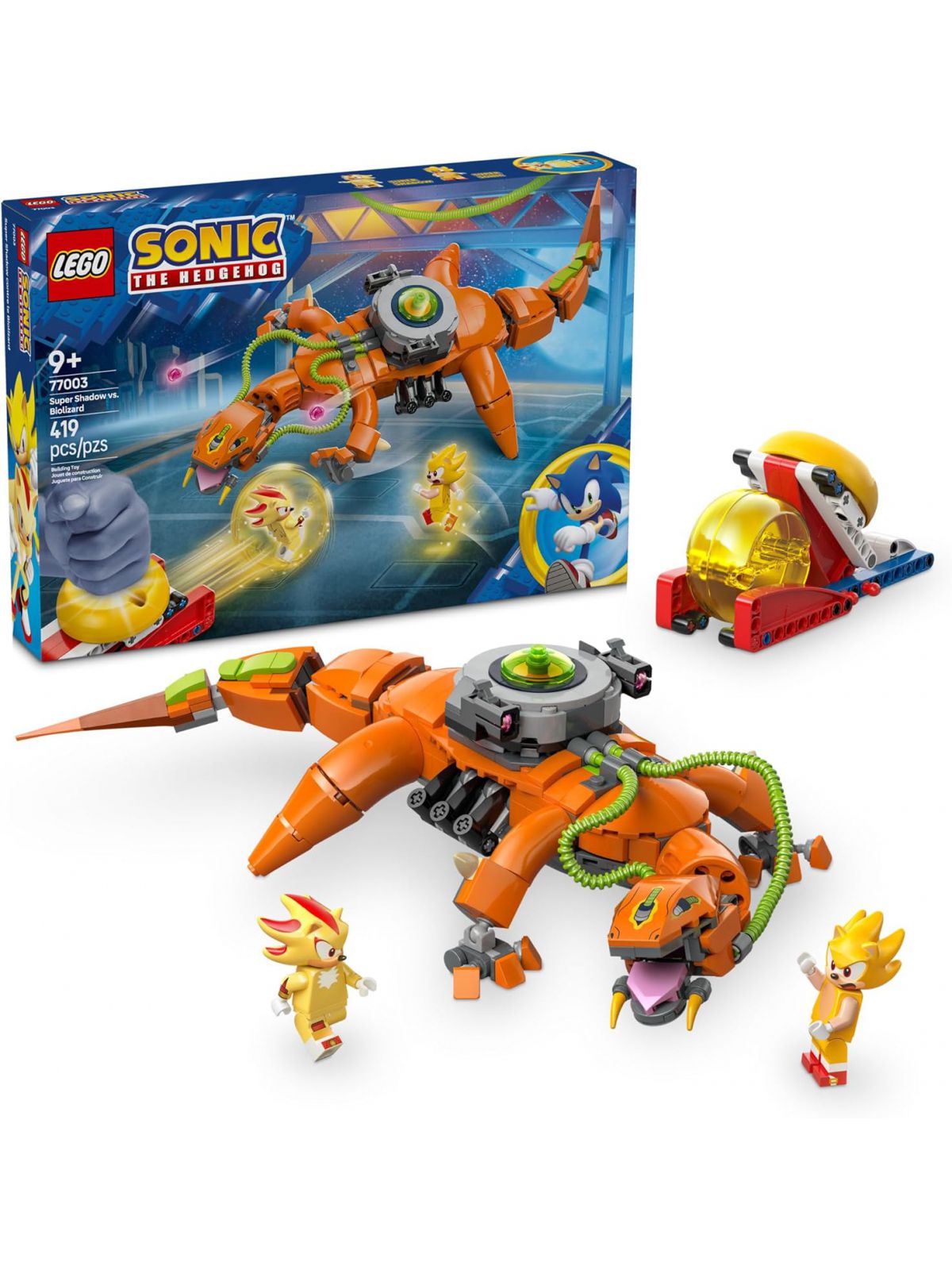 סופר שאדו מול ביוליזארד סוניק לגו Lego Sonic the Hedgehog 77003