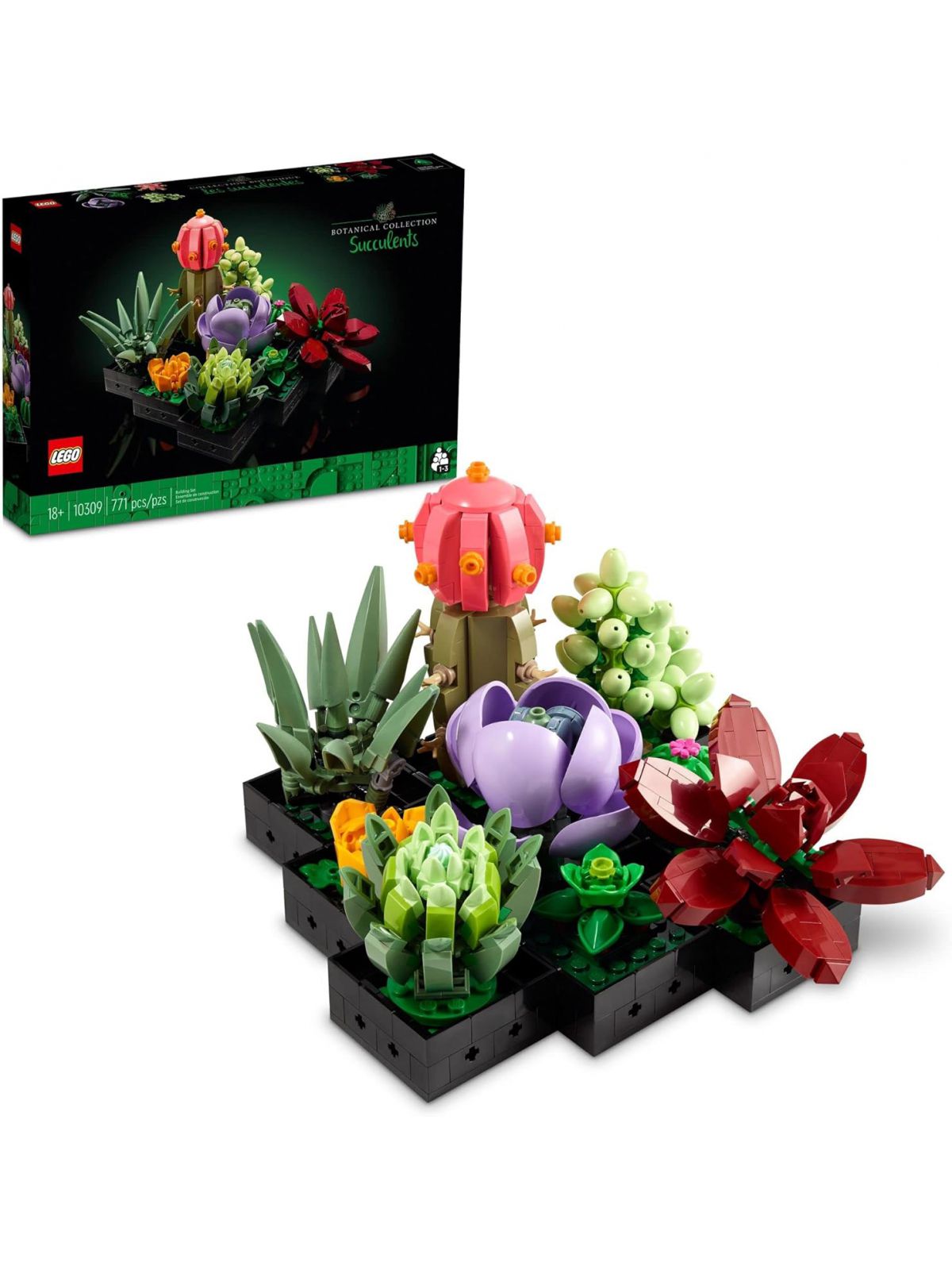 סוקולנטים לגו LEGO Botanicals 10309